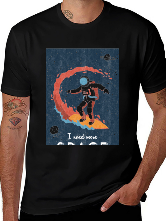 Space Surfing T-Shirt - I Need More Space