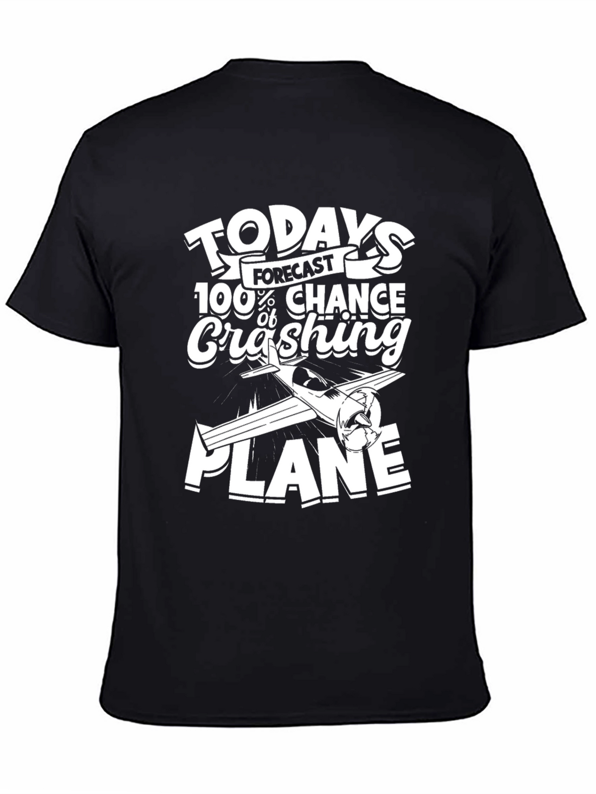 Funny Pilot Crashing Plane T-Shirt