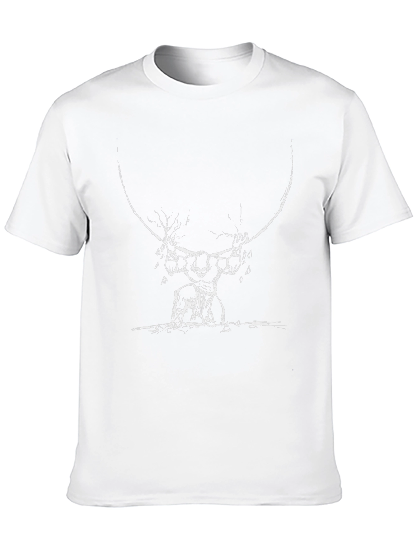 Atlas Sketch Black T-Shirt