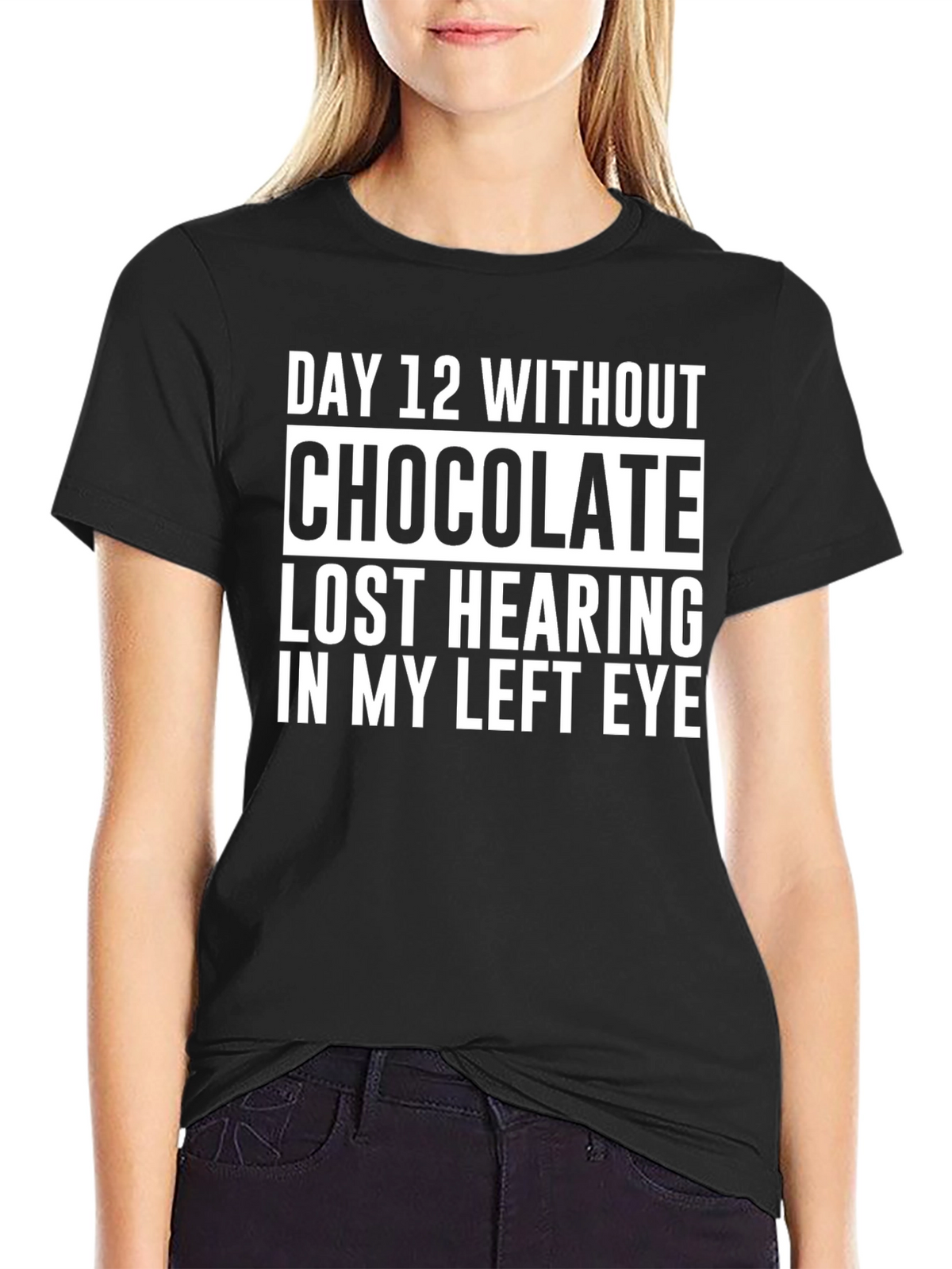 Chocolate Withdrawal T-Shirt - Funny Sarcastic Tee
