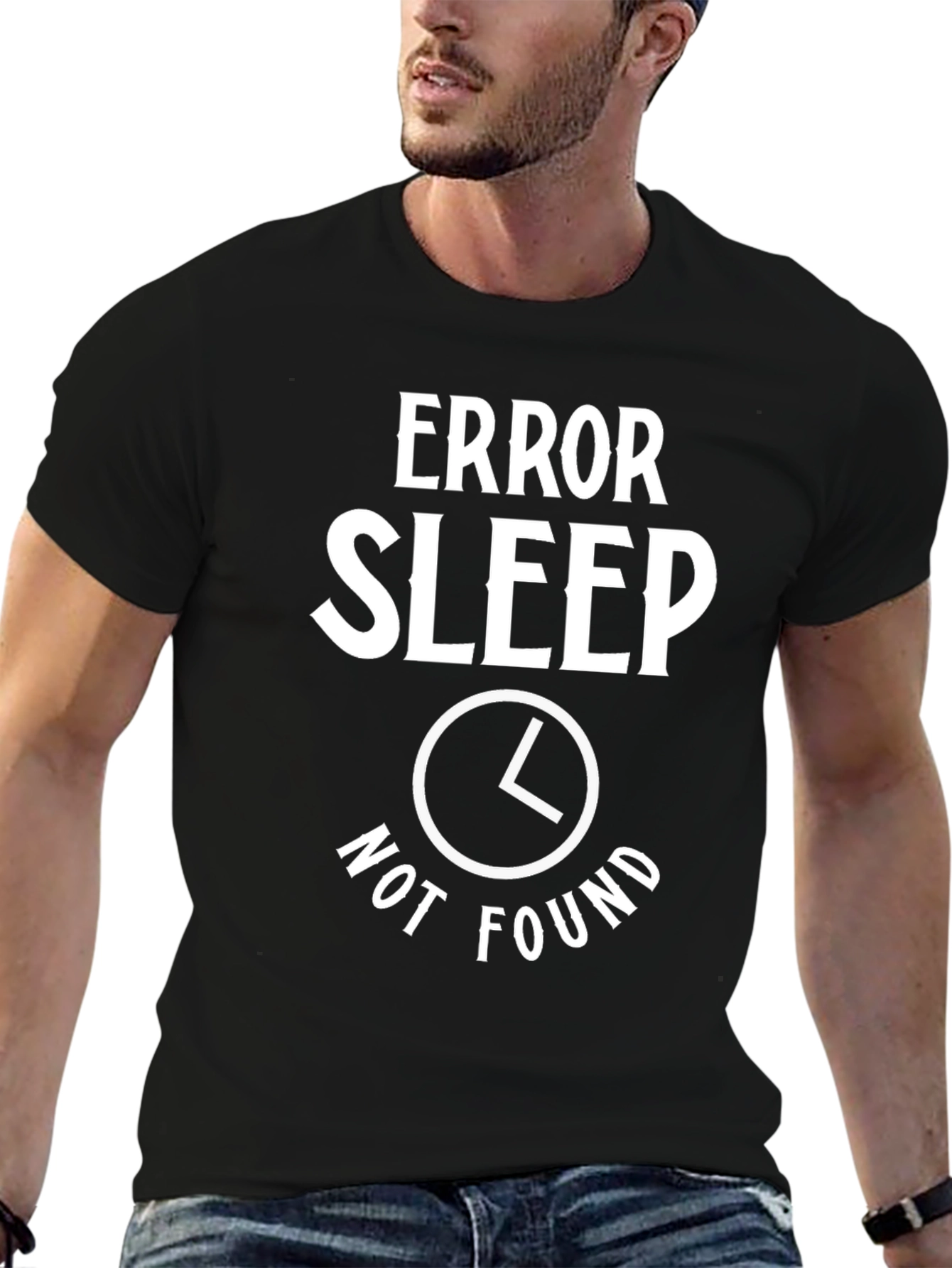Error Sleep Not Found Graphic T-Shirt