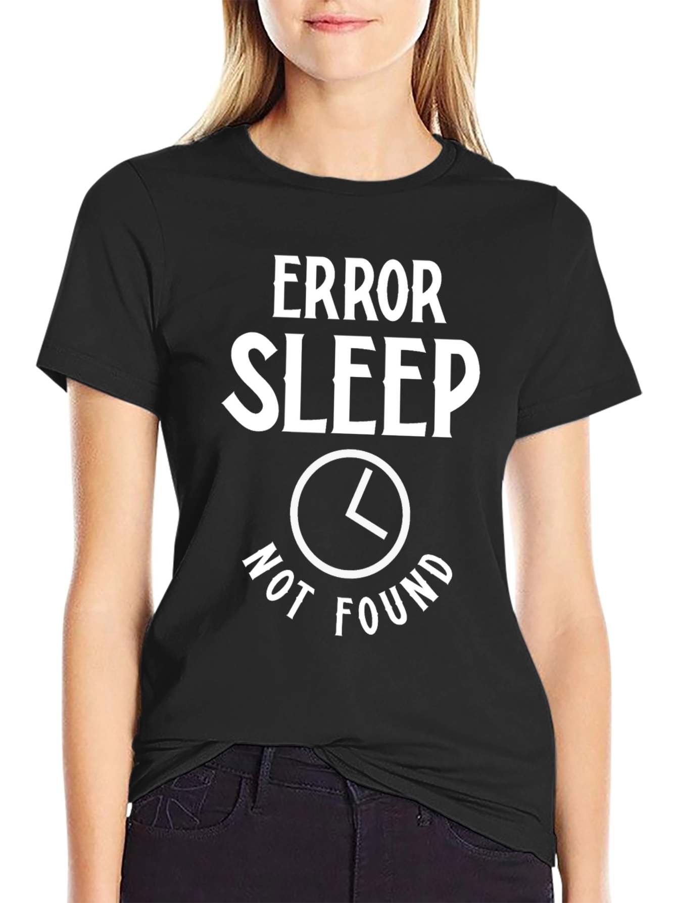 Error Sleep Not Found Graphic T-Shirt