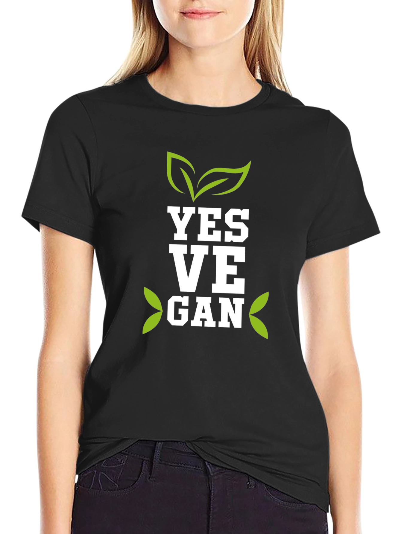 Yes Vegan T-Shirt - Plant Based Lifestyle Tee