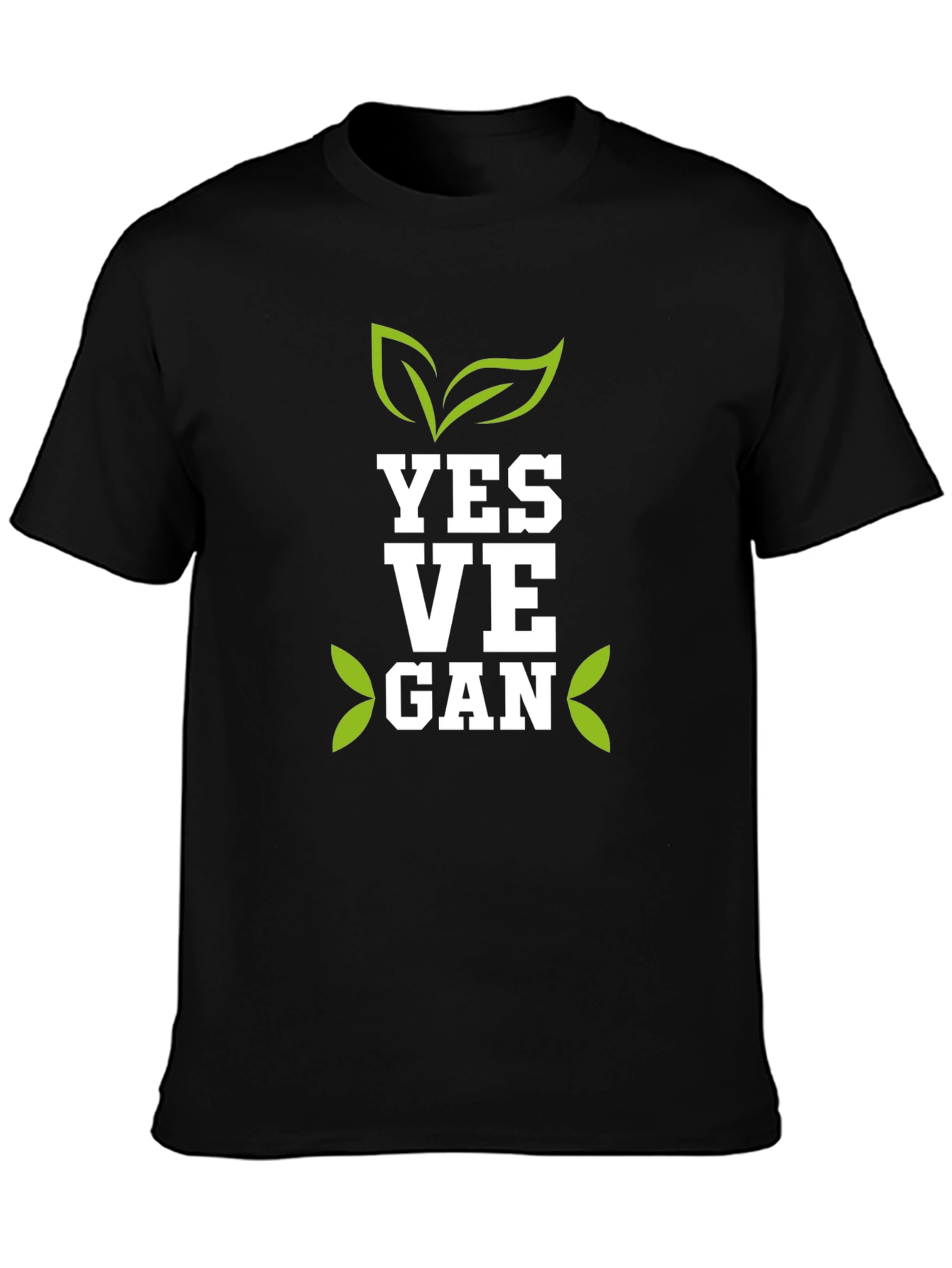 Yes Vegan T-Shirt - Plant Based Lifestyle Tee
