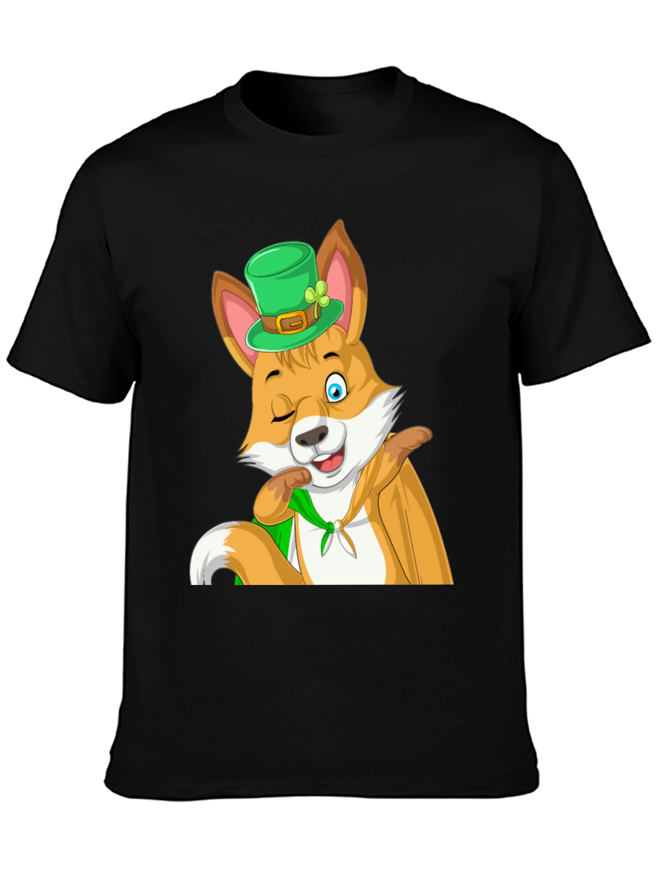 St. Patricks Day Fox T-Shirt