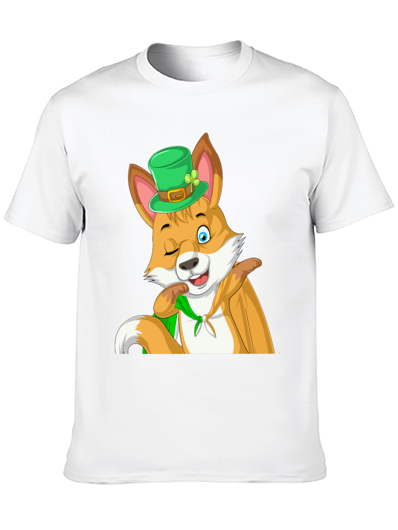 St. Patricks Day Fox T-Shirt