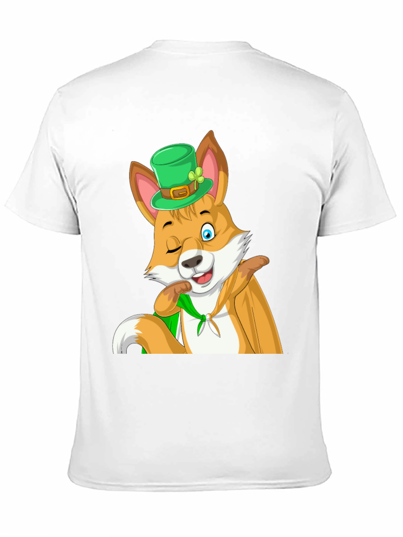 St. Patricks Day Fox T-Shirt