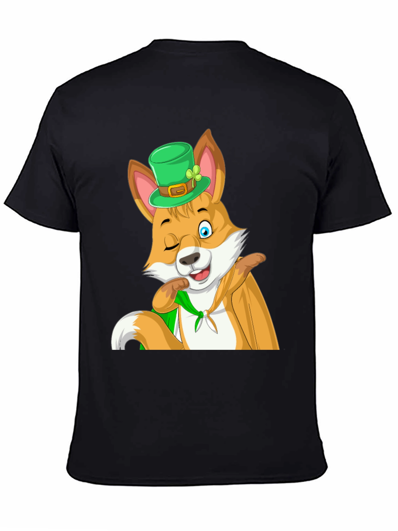 St. Patricks Day Fox T-Shirt