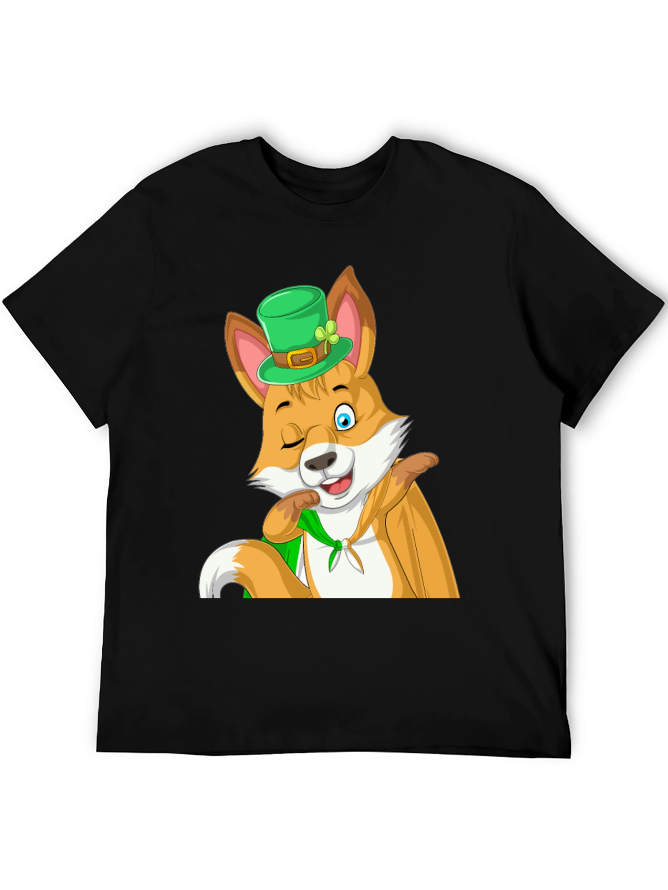 St. Patricks Day Fox T-Shirt