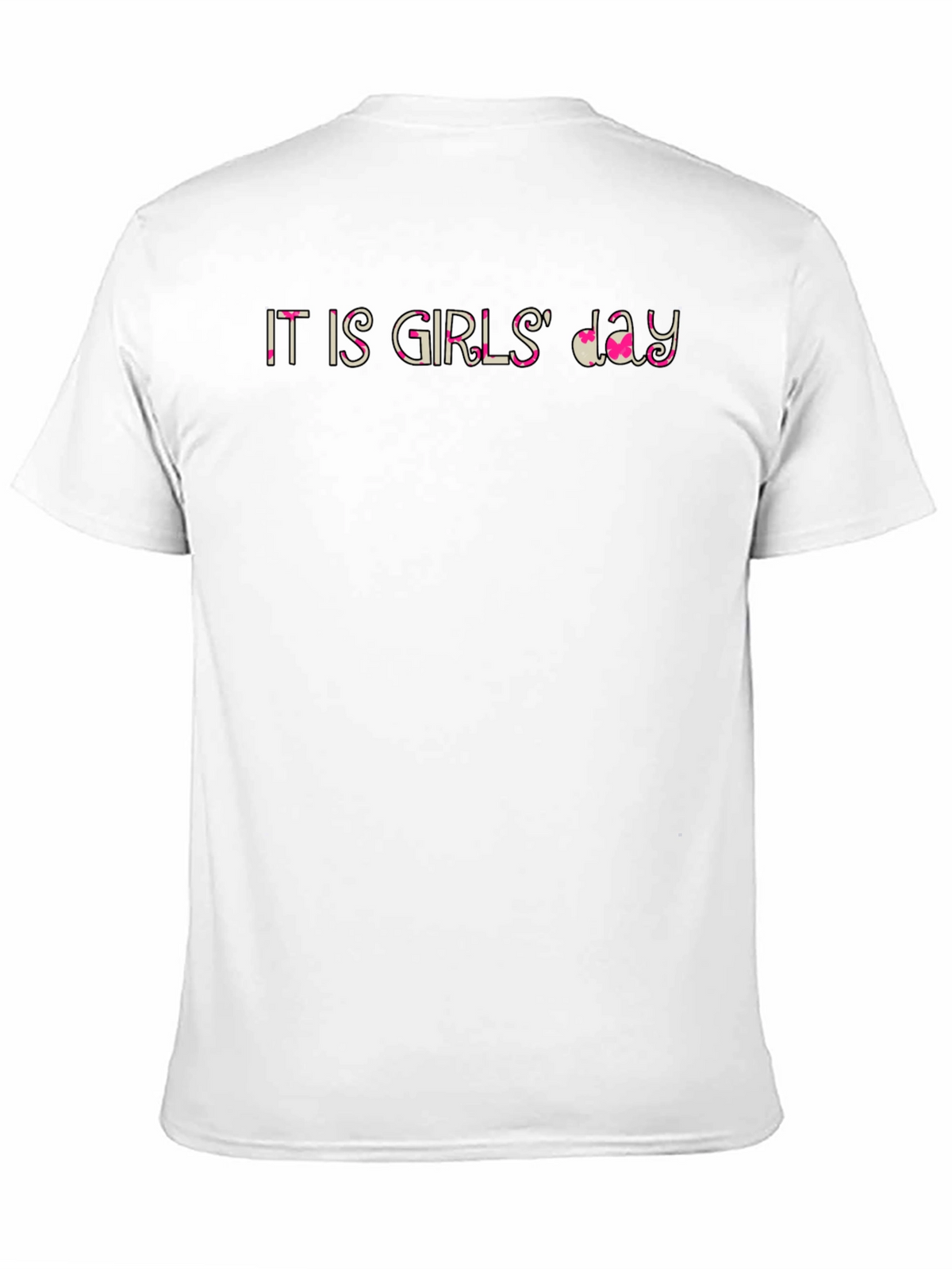 It is Girls Day Black T-Shirt