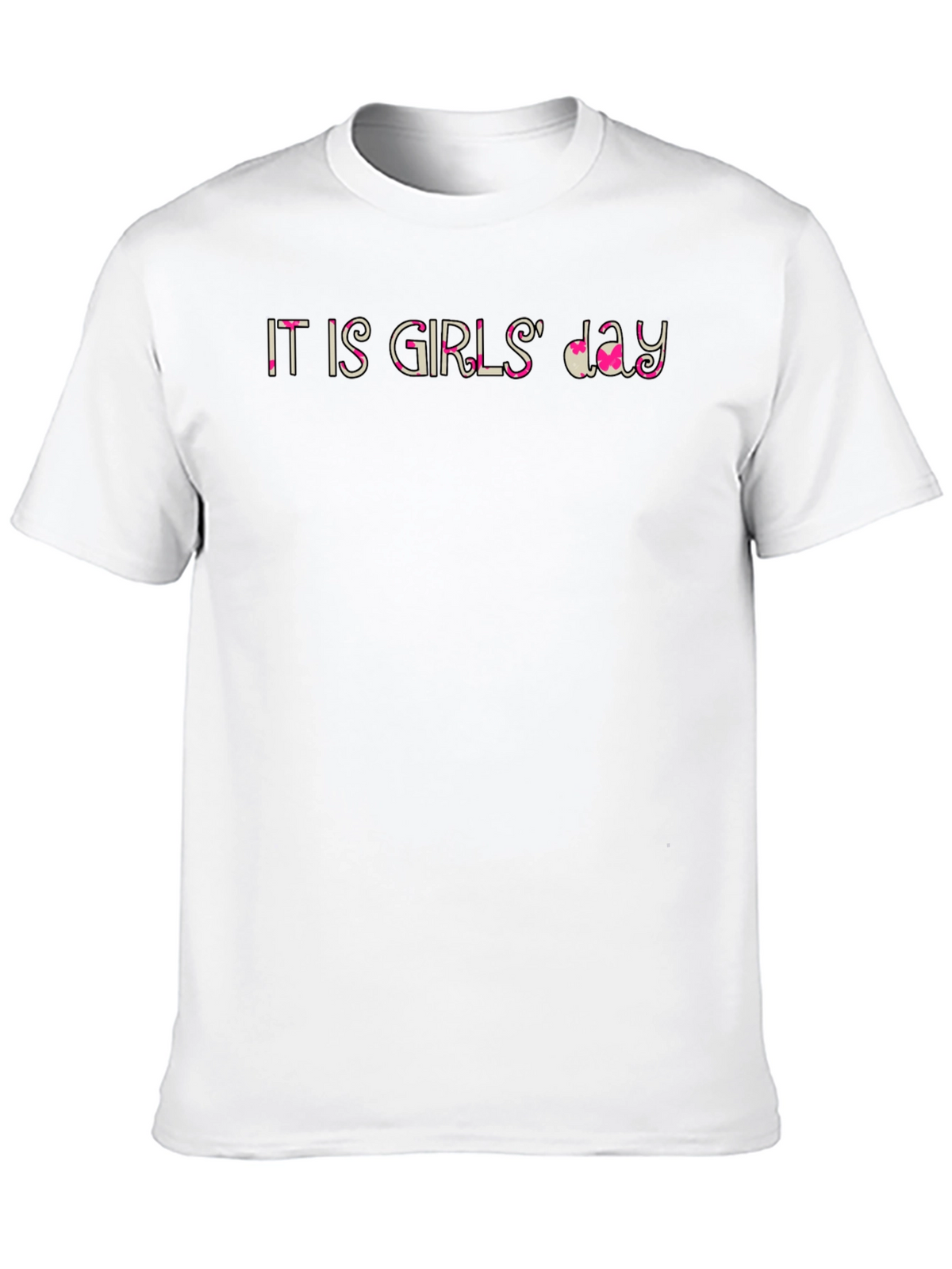 It is Girls Day Black T-Shirt