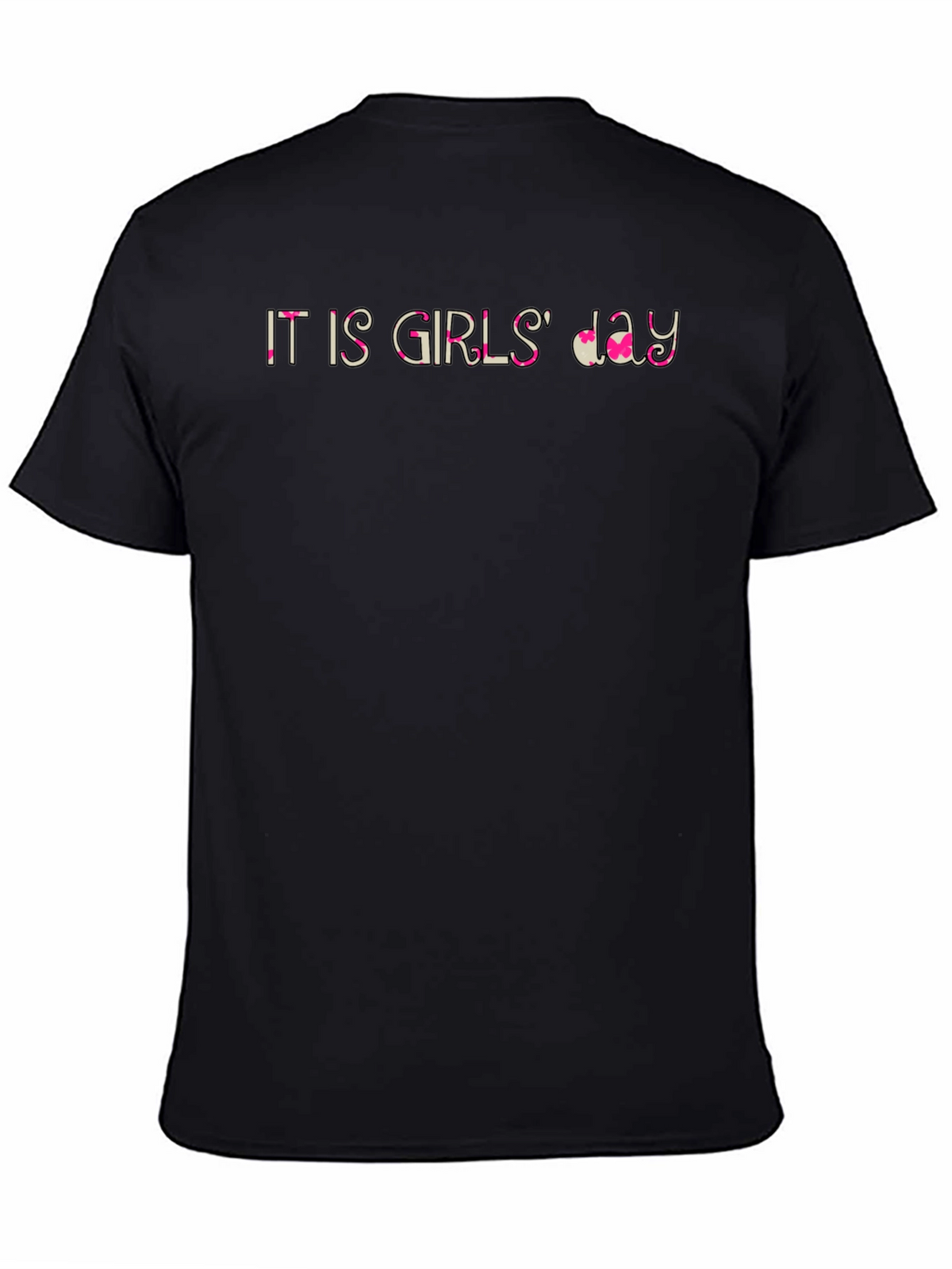 It is Girls Day Black T-Shirt