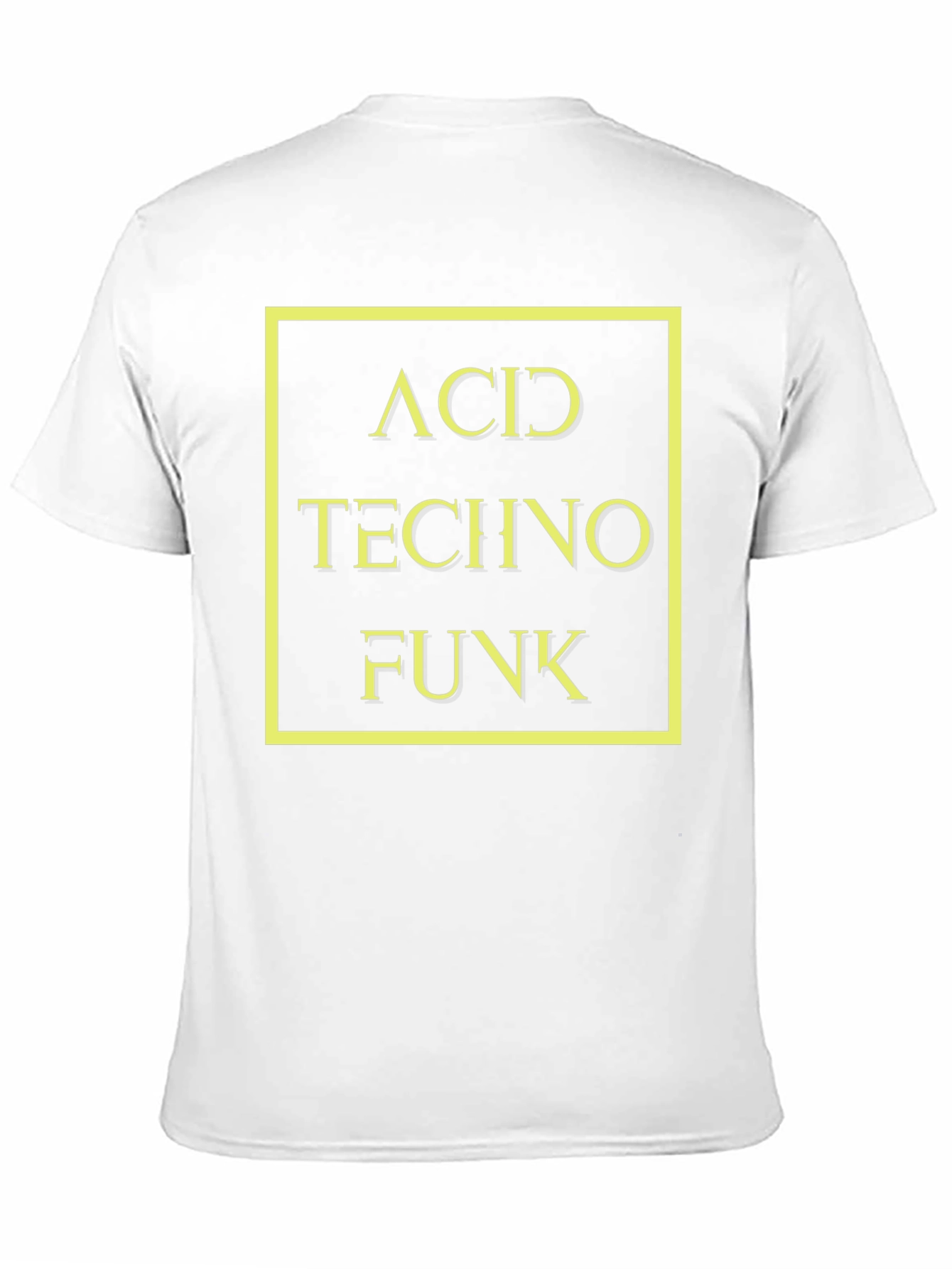 Acid Techno Funk Graphic T-Shirt - Black