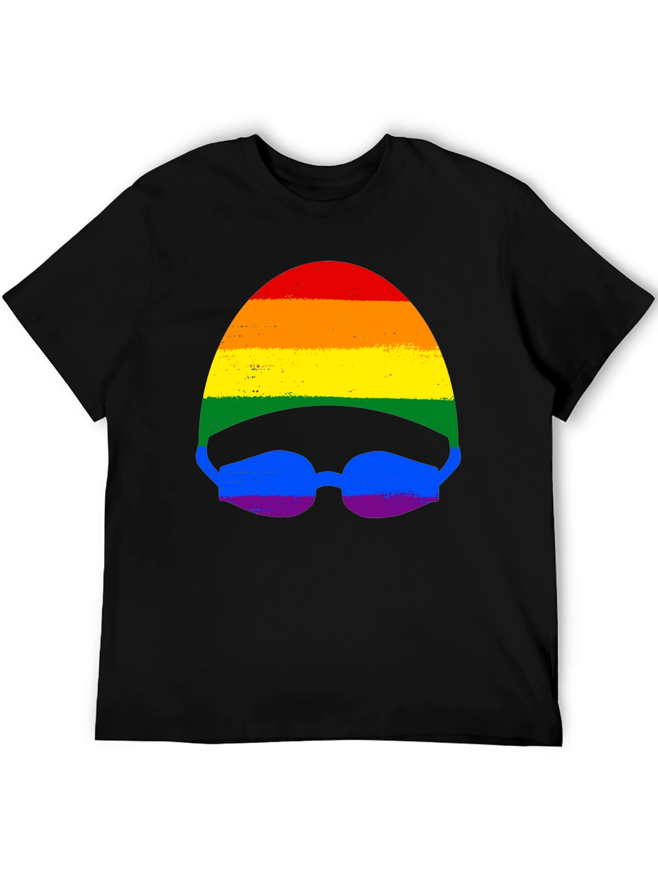 Rainbow Swimmer T-Shirt - Pride Month Apparel