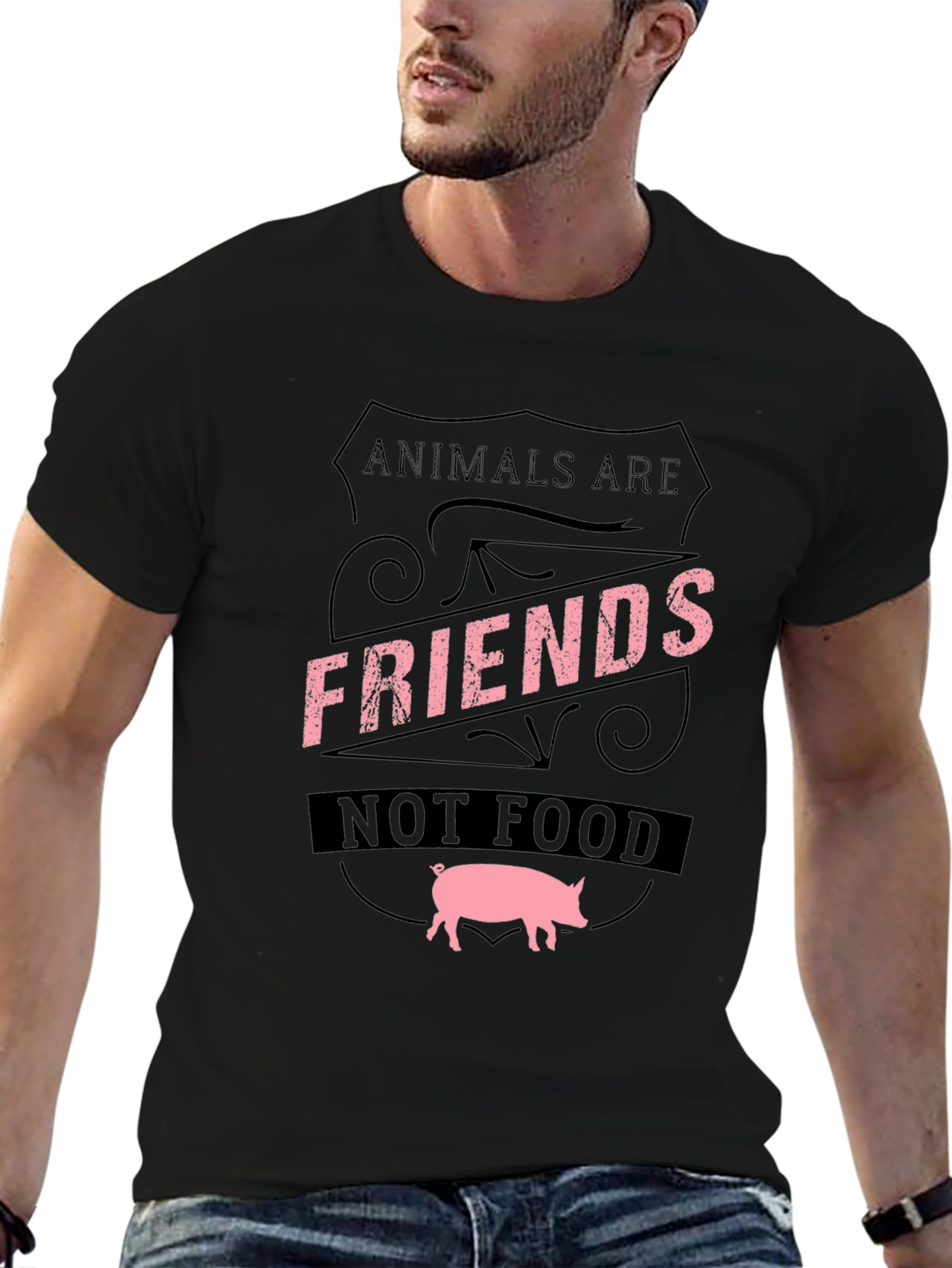 Animals are Friends Graphic Tee