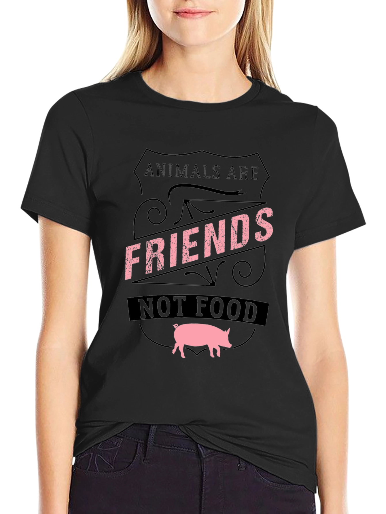 Animals are Friends Graphic Tee