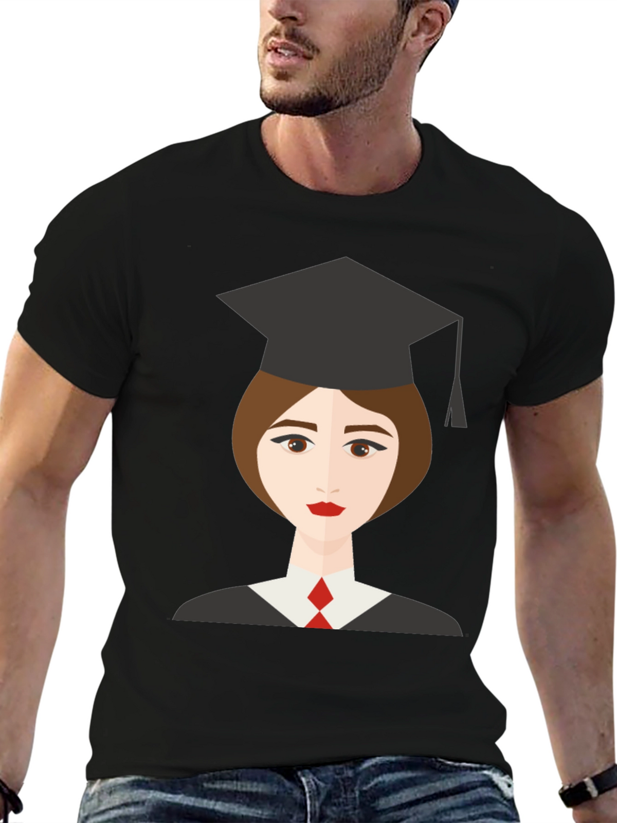 Graduation T-Shirt - Graduate Girl Graphic Tee