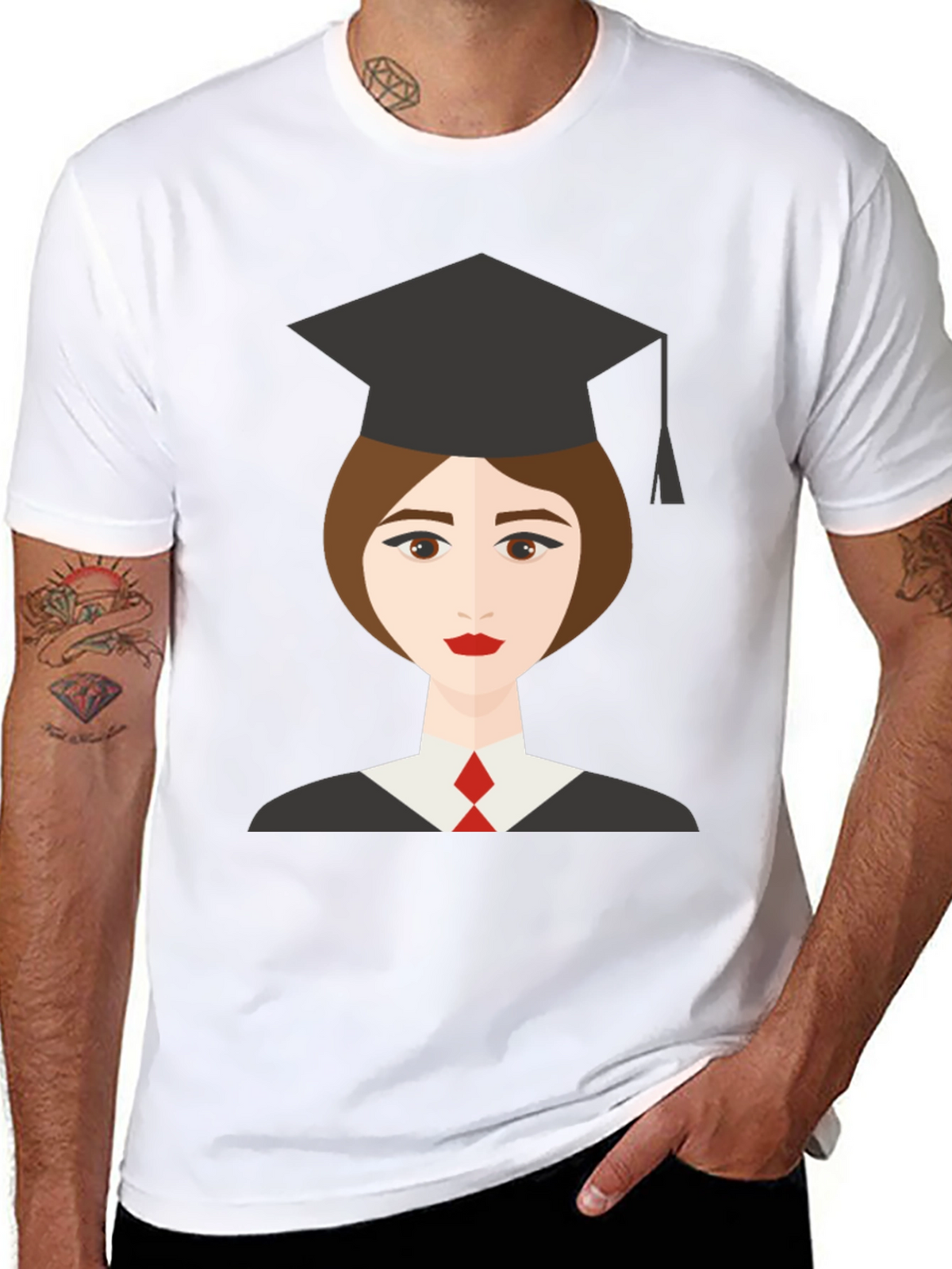 Graduation T-Shirt - Graduate Girl Graphic Tee