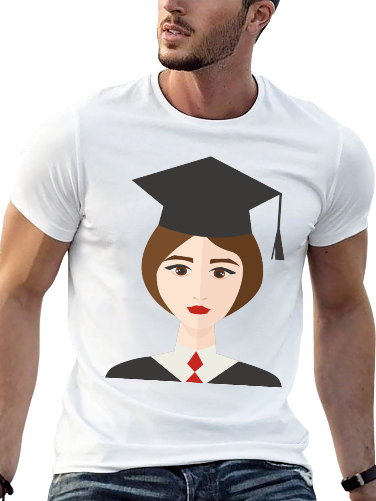Graduation T-Shirt - Graduate Girl Graphic Tee