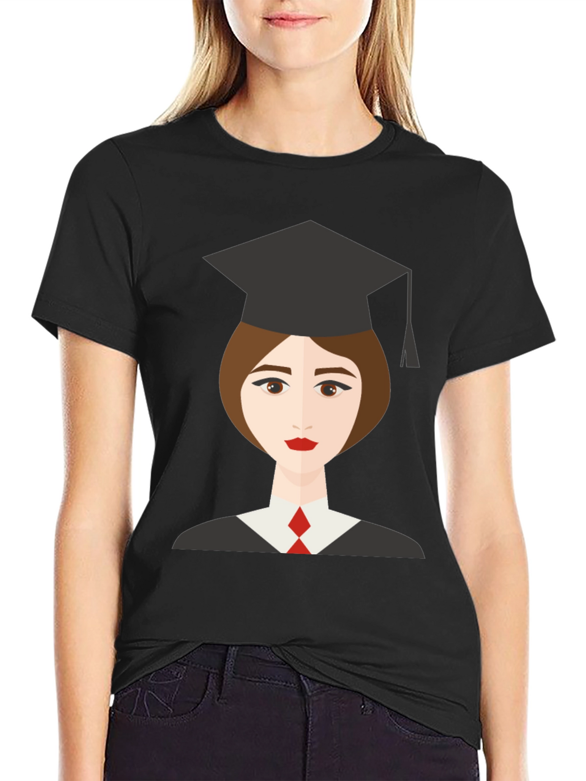 Graduation T-Shirt - Graduate Girl Graphic Tee