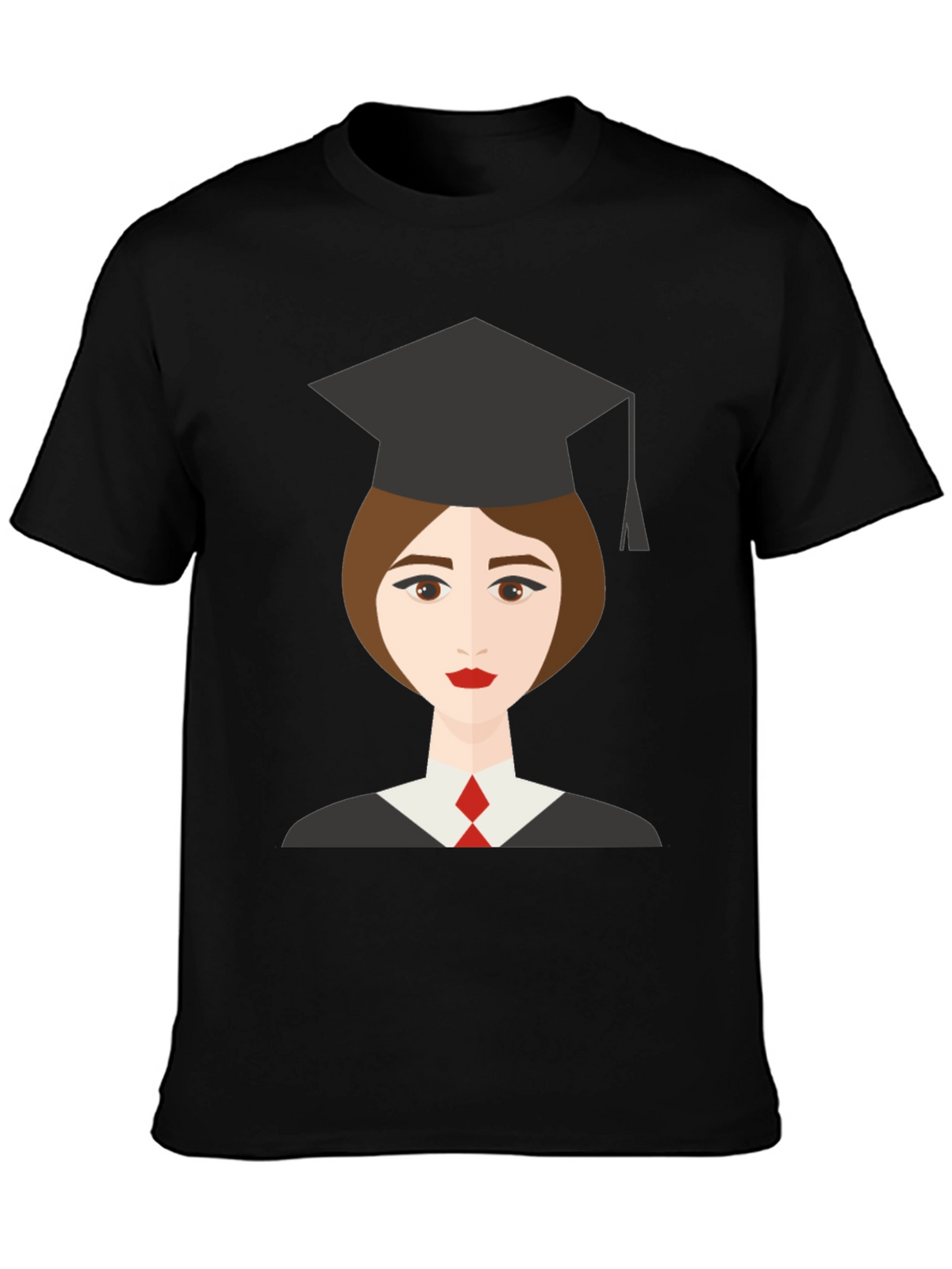 Graduation T-Shirt - Graduate Girl Graphic Tee