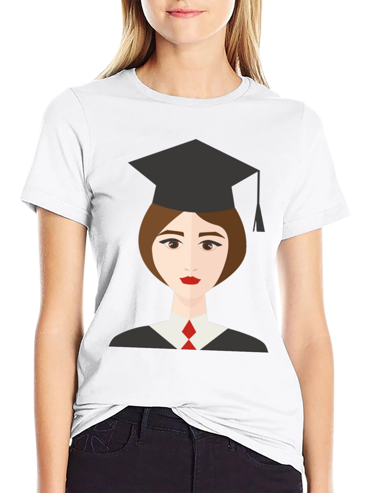 Graduation T-Shirt - Graduate Girl Graphic Tee