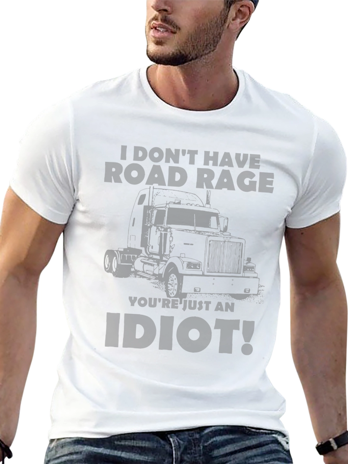 Road Rage Trucker T-Shirt - Funny Driver Tee