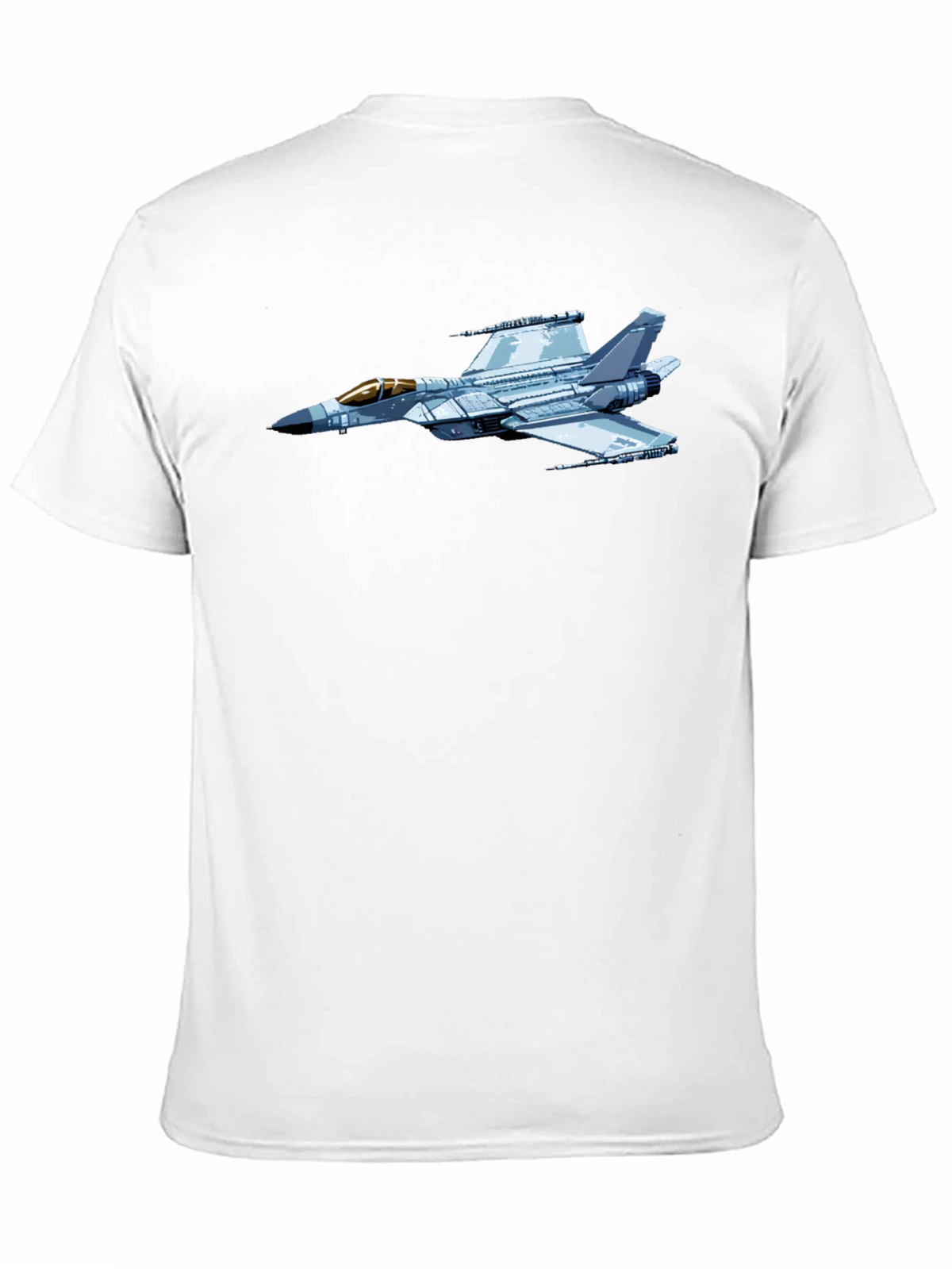 Jet Fighter Graphic Black T-Shirt