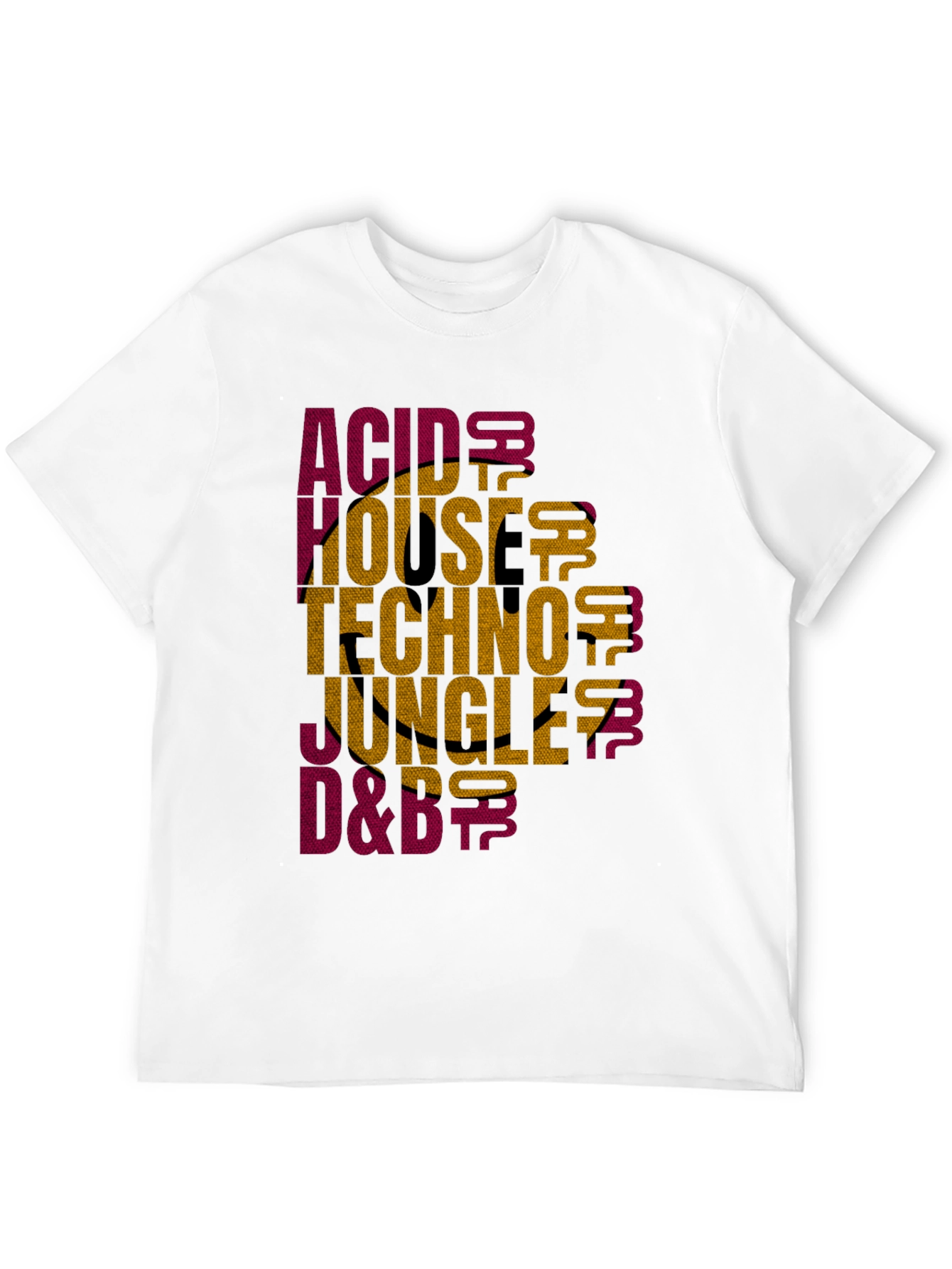 Acid House Techno Music Graphic T-Shirt