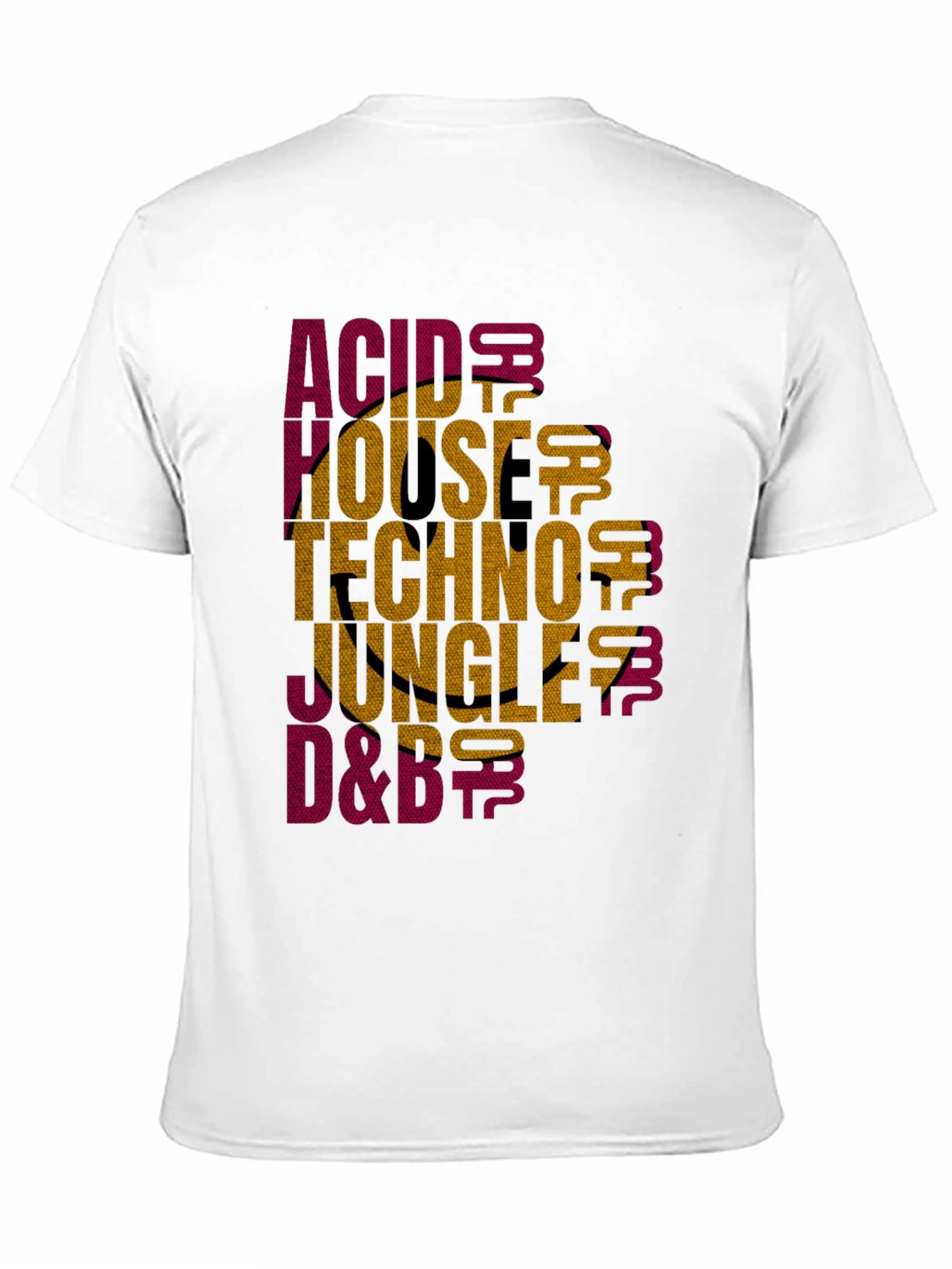 Acid House Techno Music Graphic T-Shirt