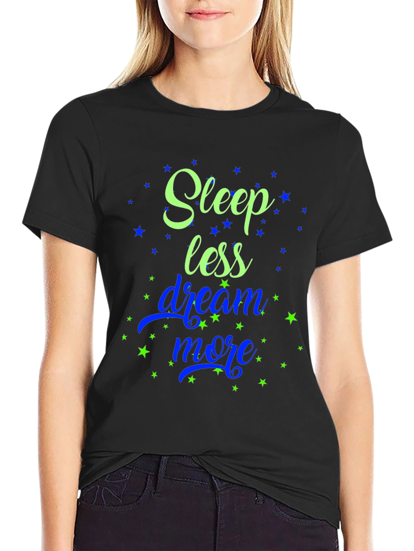 Sleep Less Dream More Graphic Tee