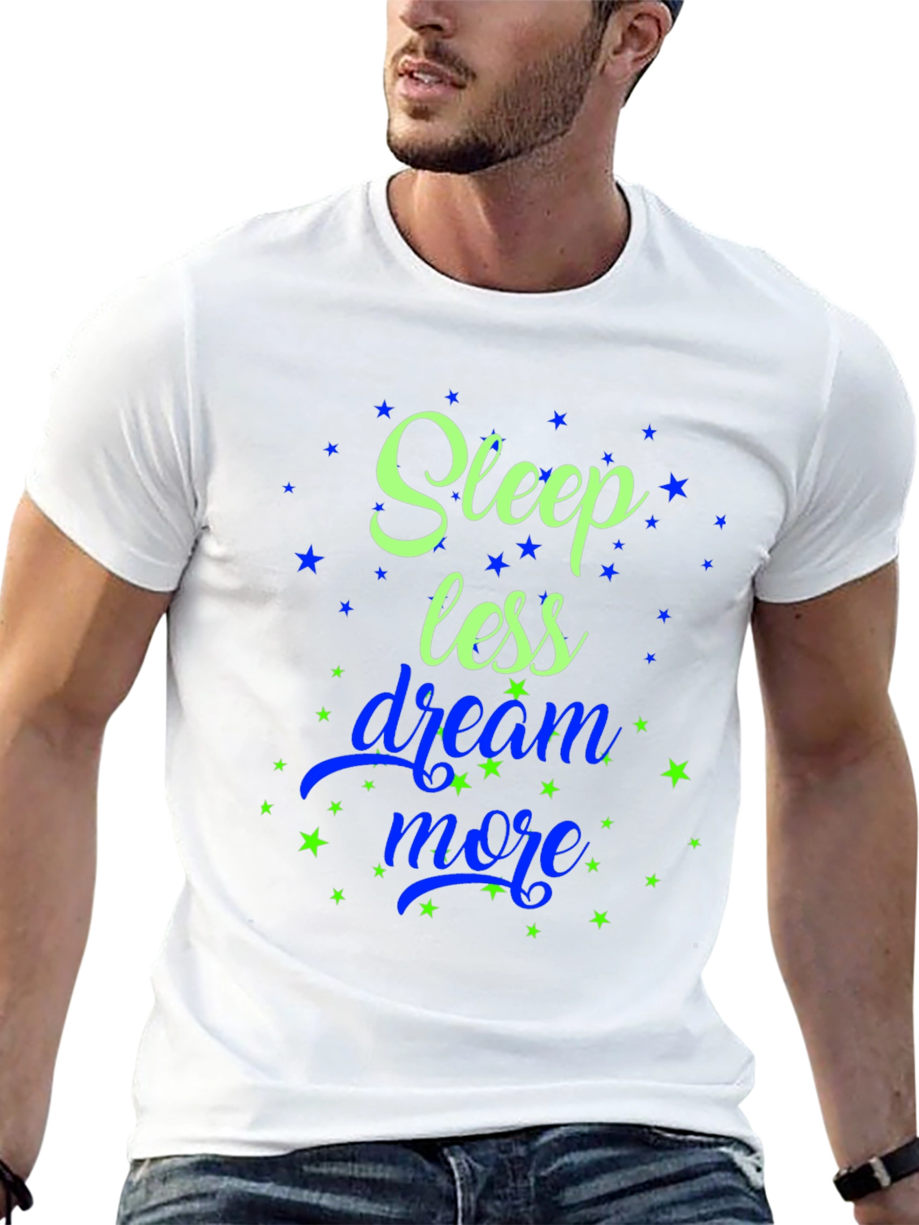 Sleep Less Dream More Graphic Tee