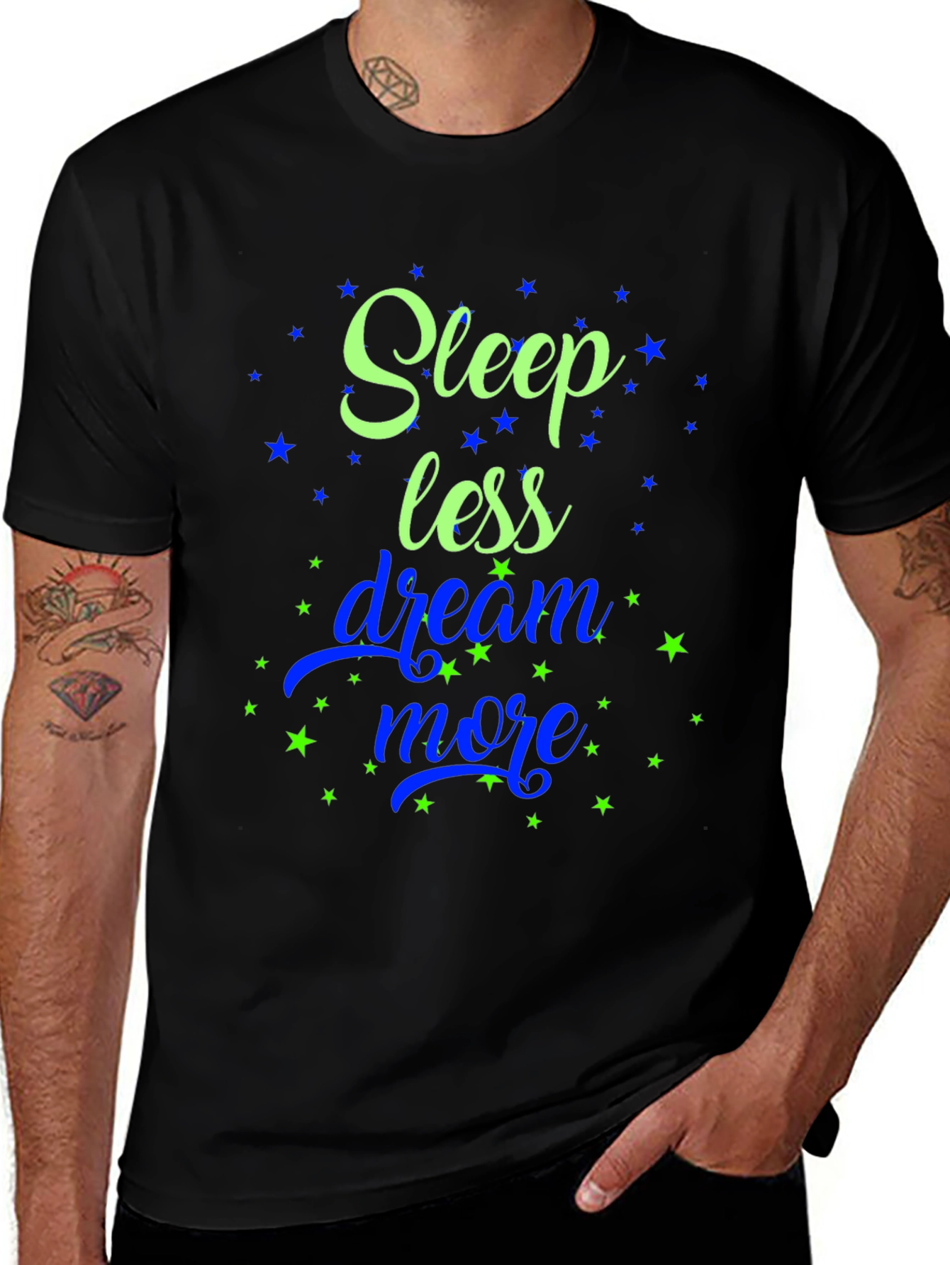 Sleep Less Dream More Graphic Tee