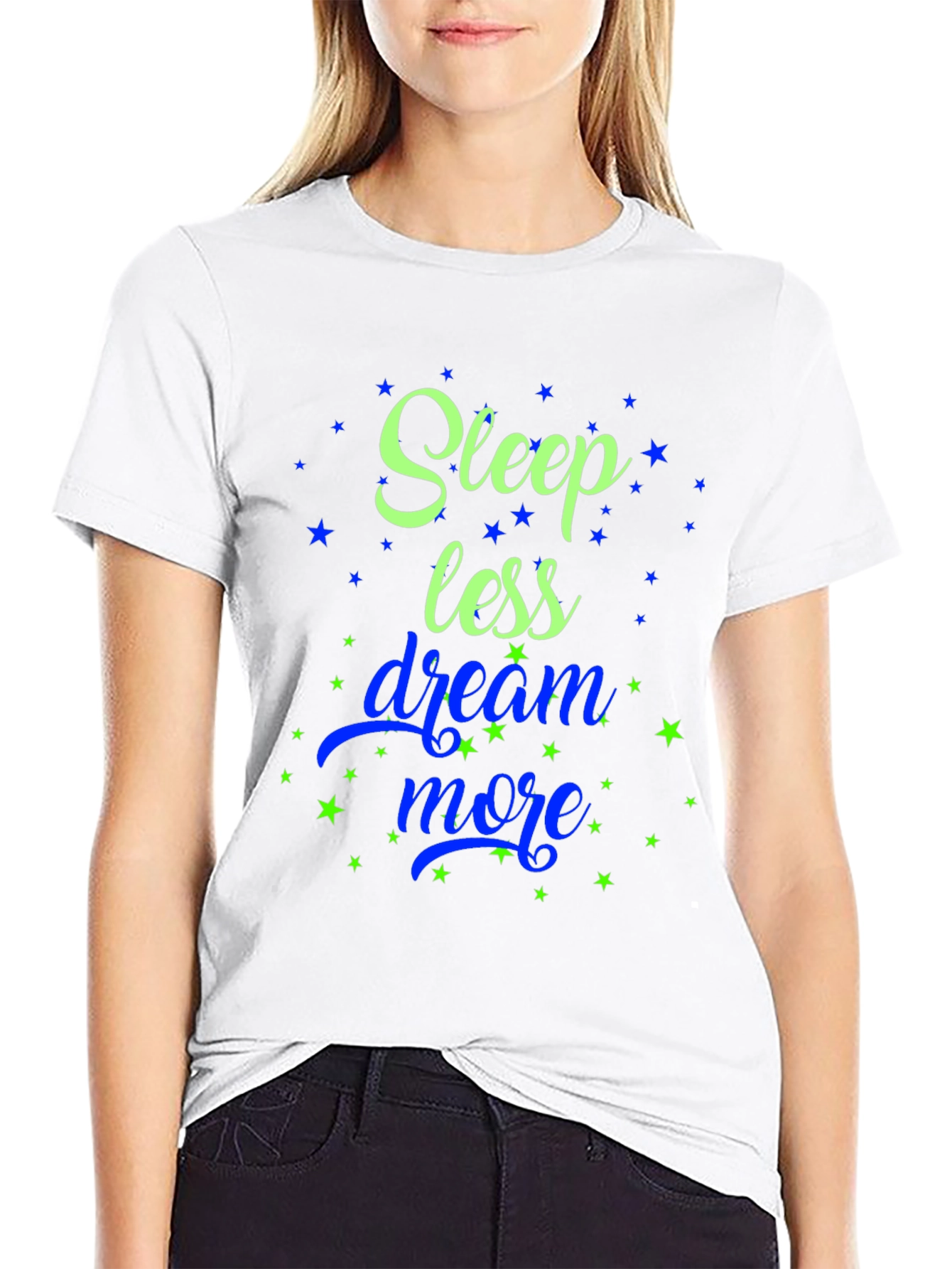 Sleep Less Dream More Graphic Tee