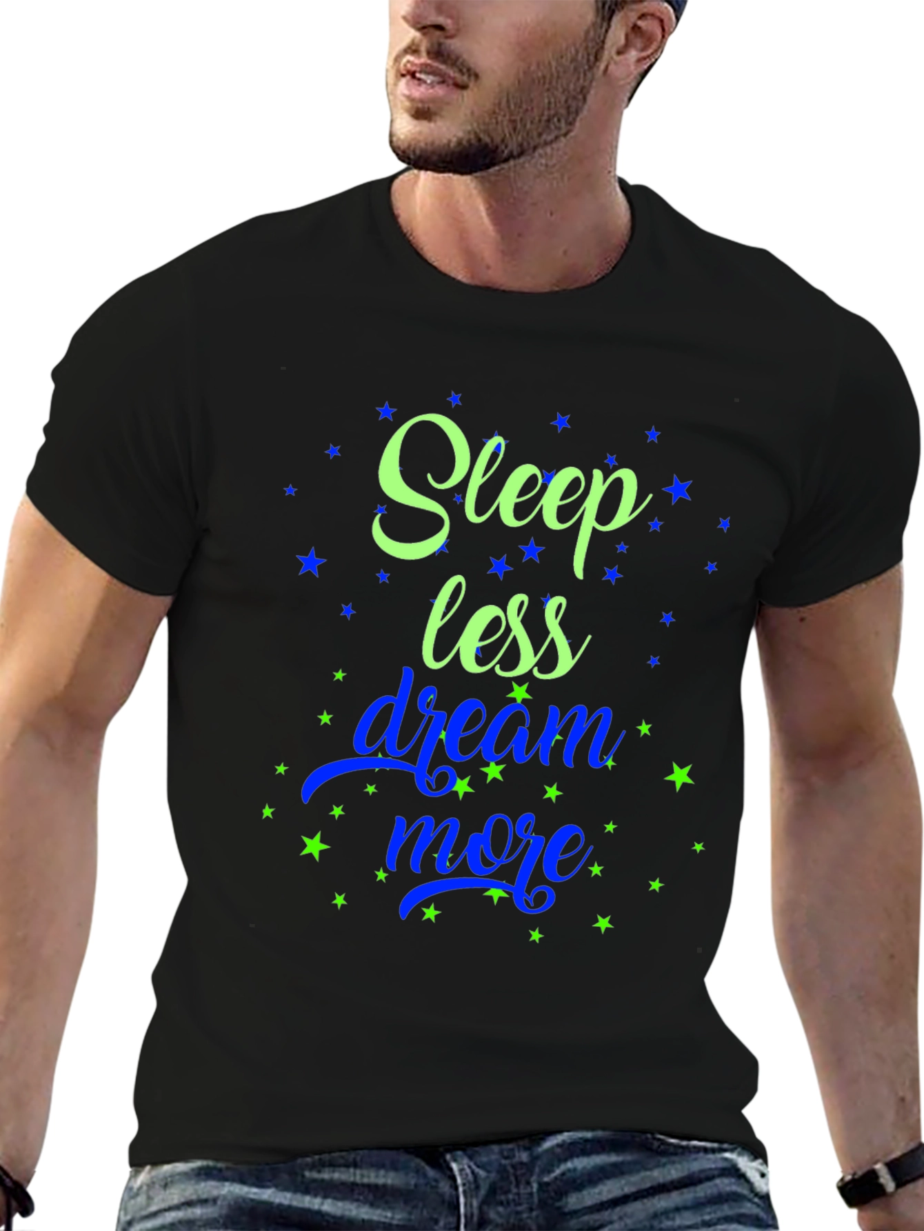 Sleep Less Dream More Graphic Tee