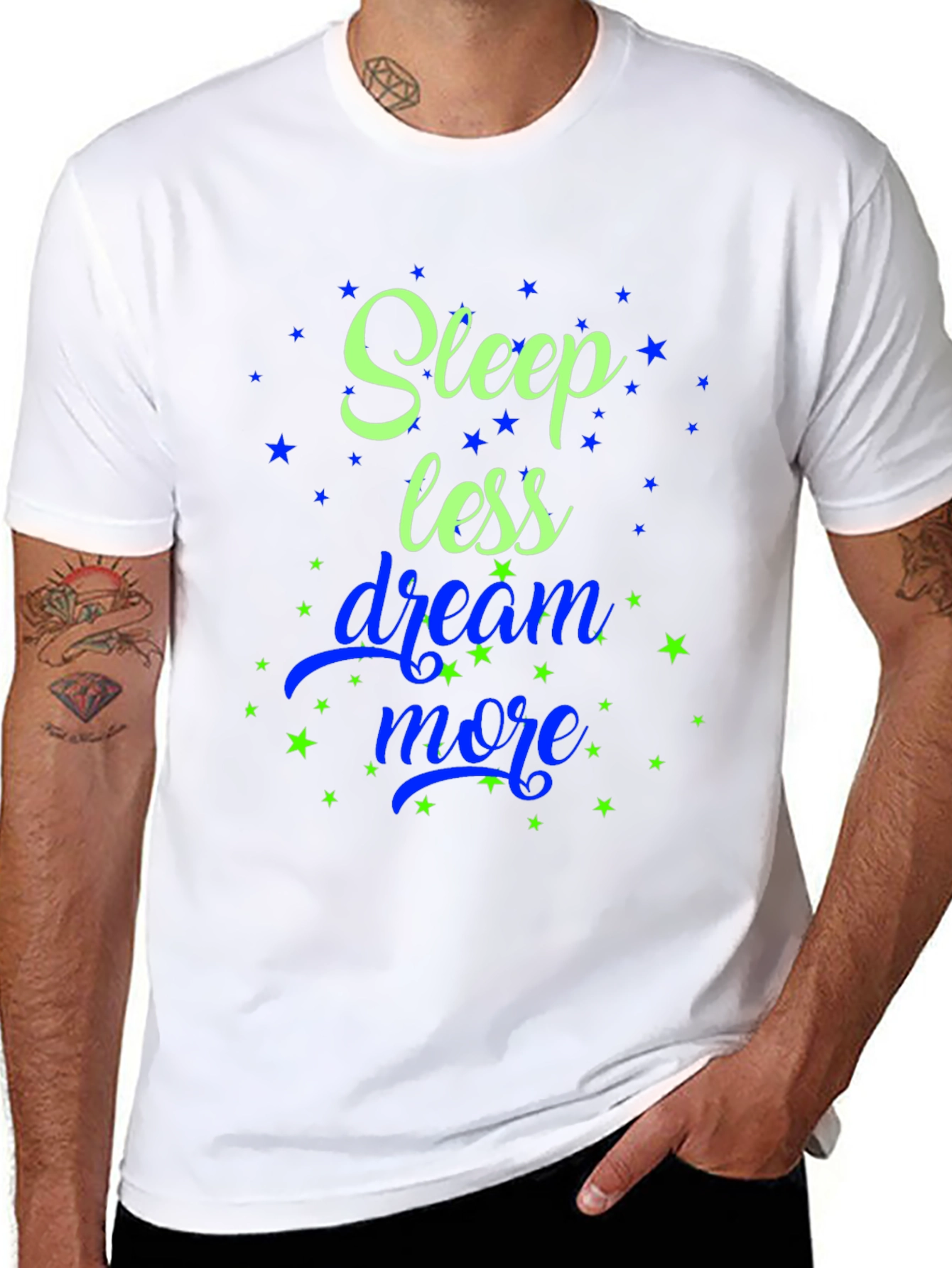 Sleep Less Dream More Graphic Tee