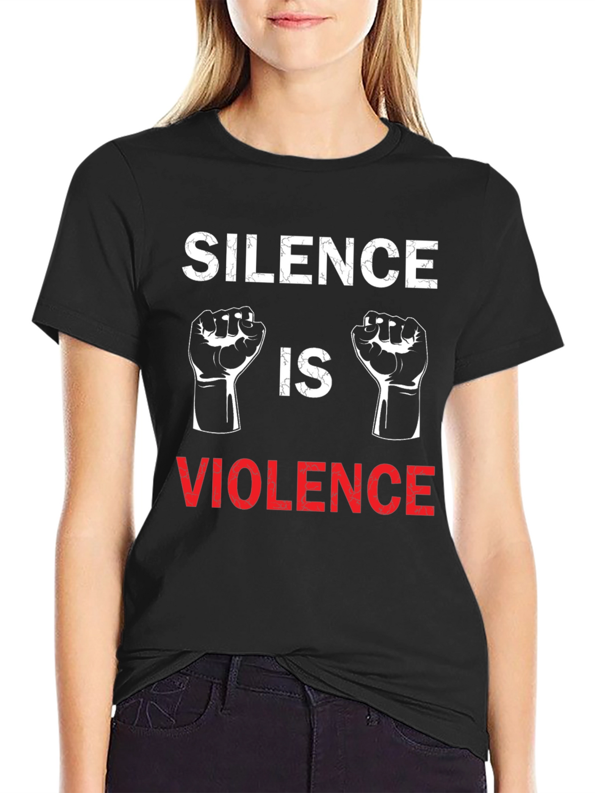 Silence is Violence Graphic T-Shirt