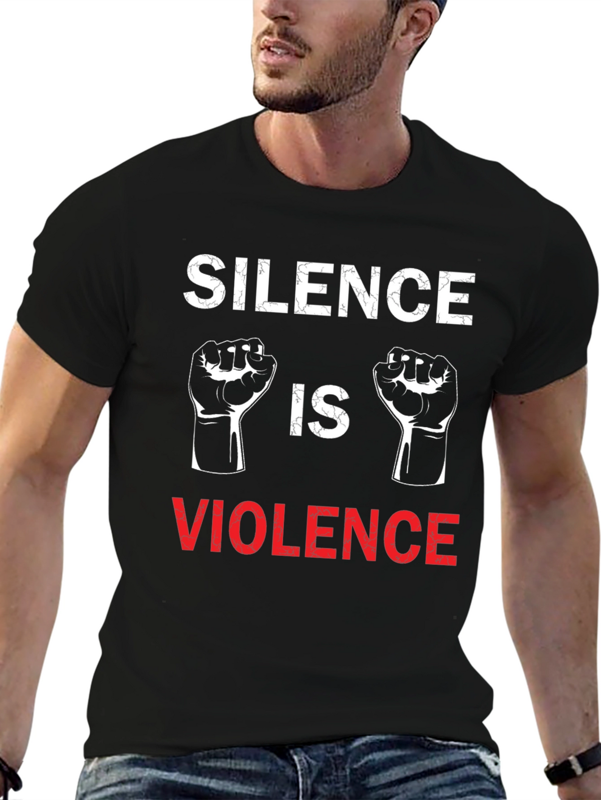 Silence is Violence Graphic T-Shirt