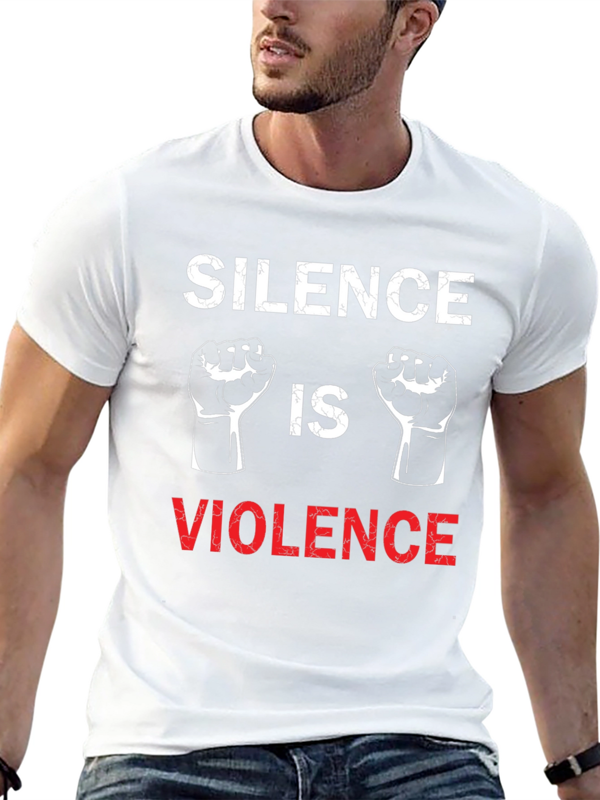 Silence is Violence Graphic T-Shirt