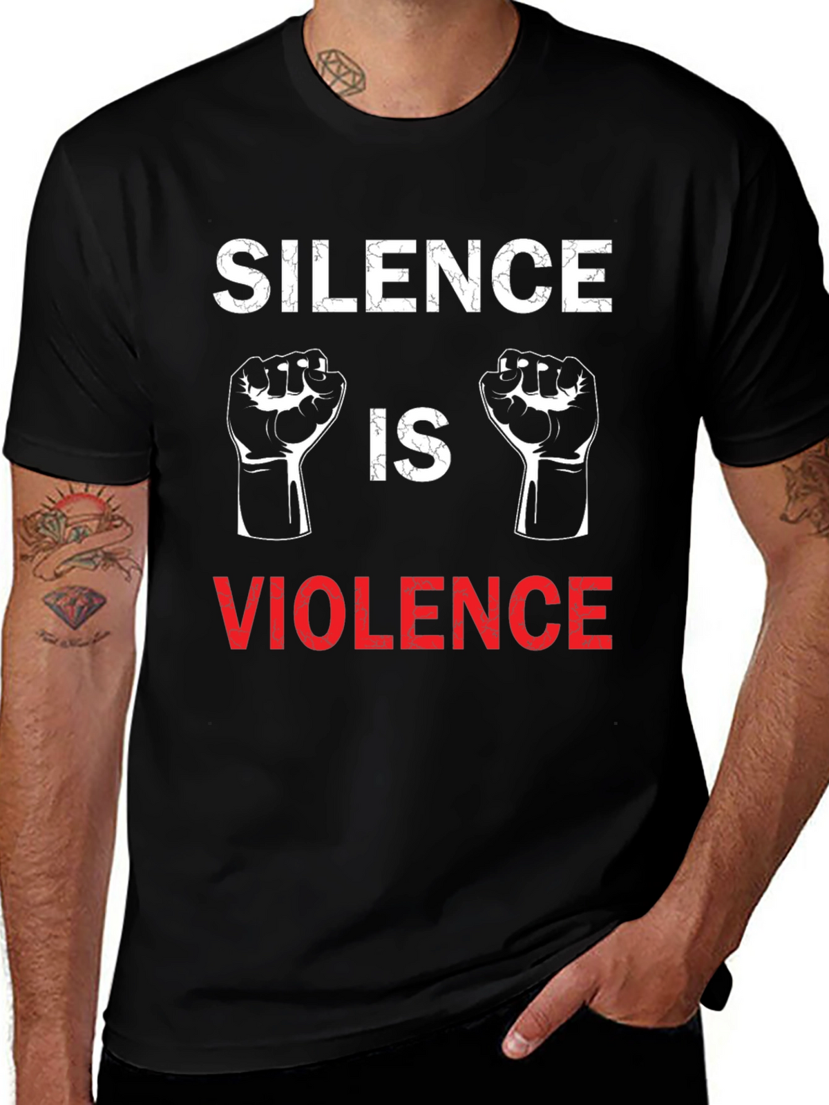 Silence is Violence Graphic T-Shirt