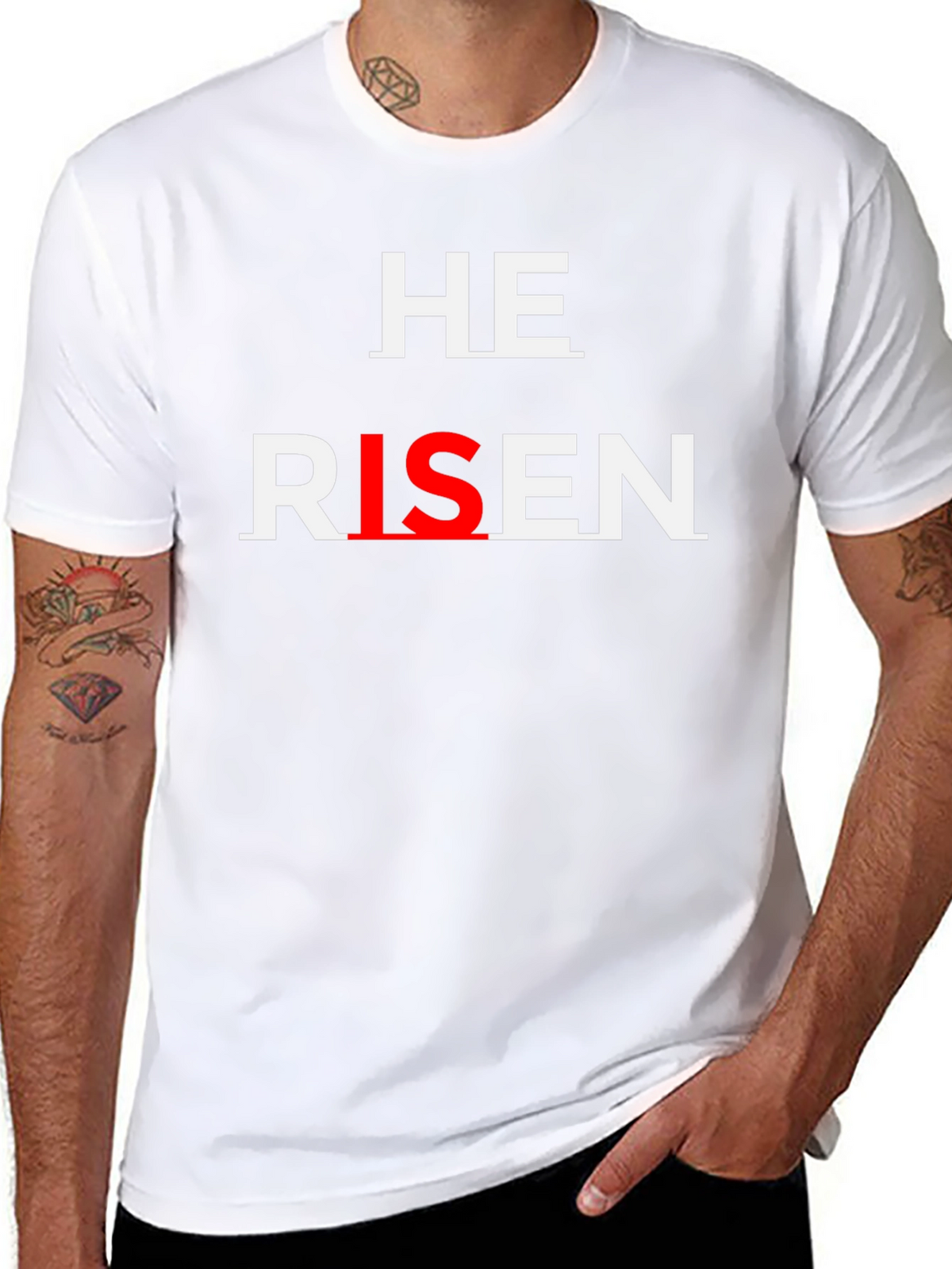 He is Risen Christian T-Shirt