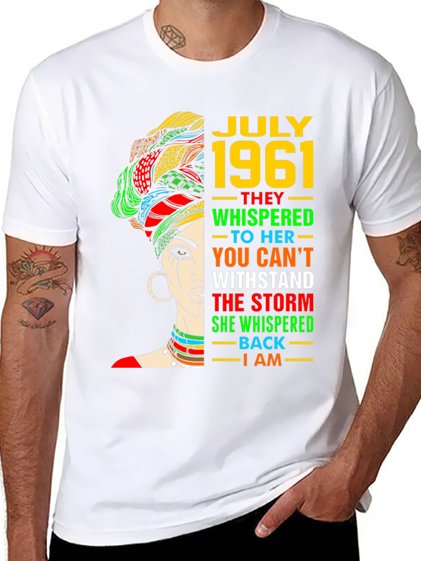 July 1961 Black Woman T-Shirt