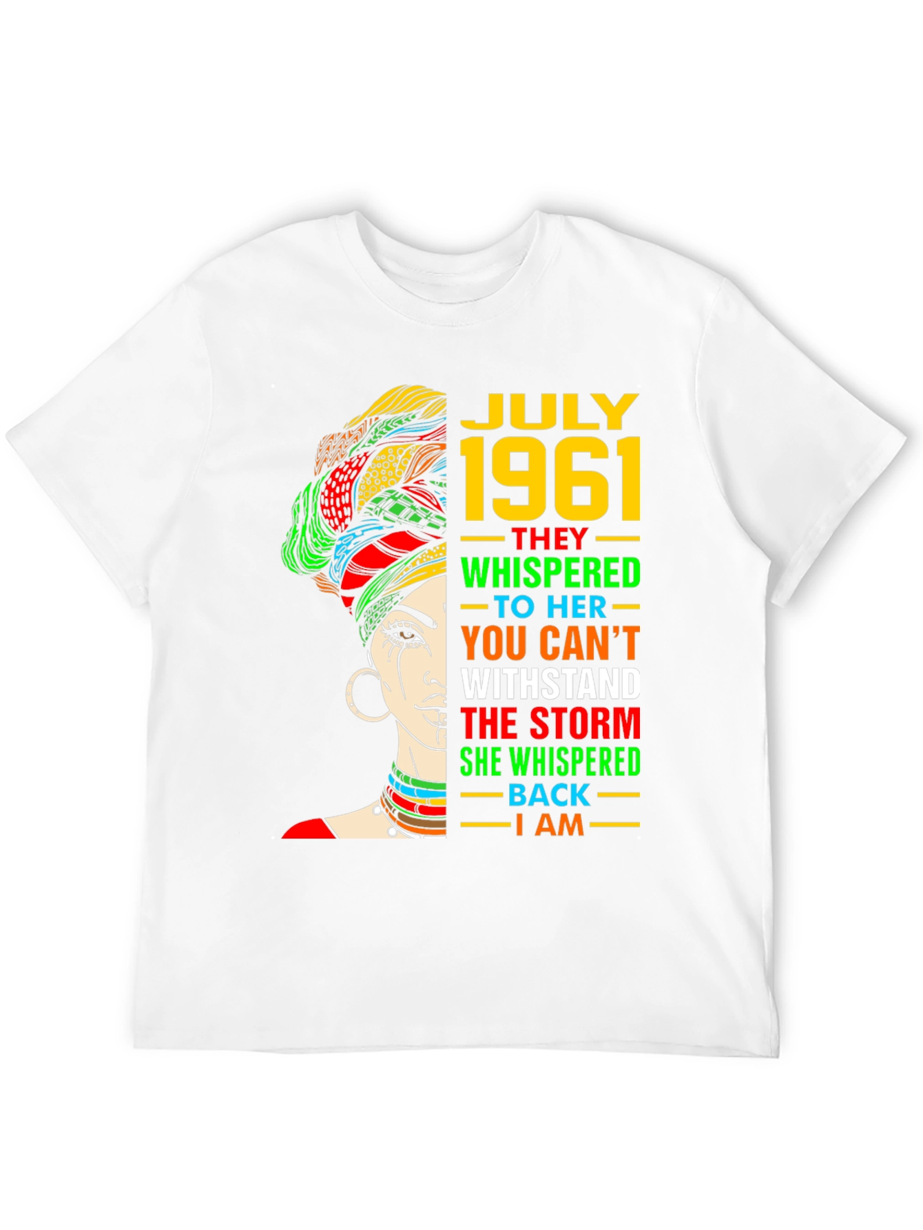 July 1961 Black Woman T-Shirt