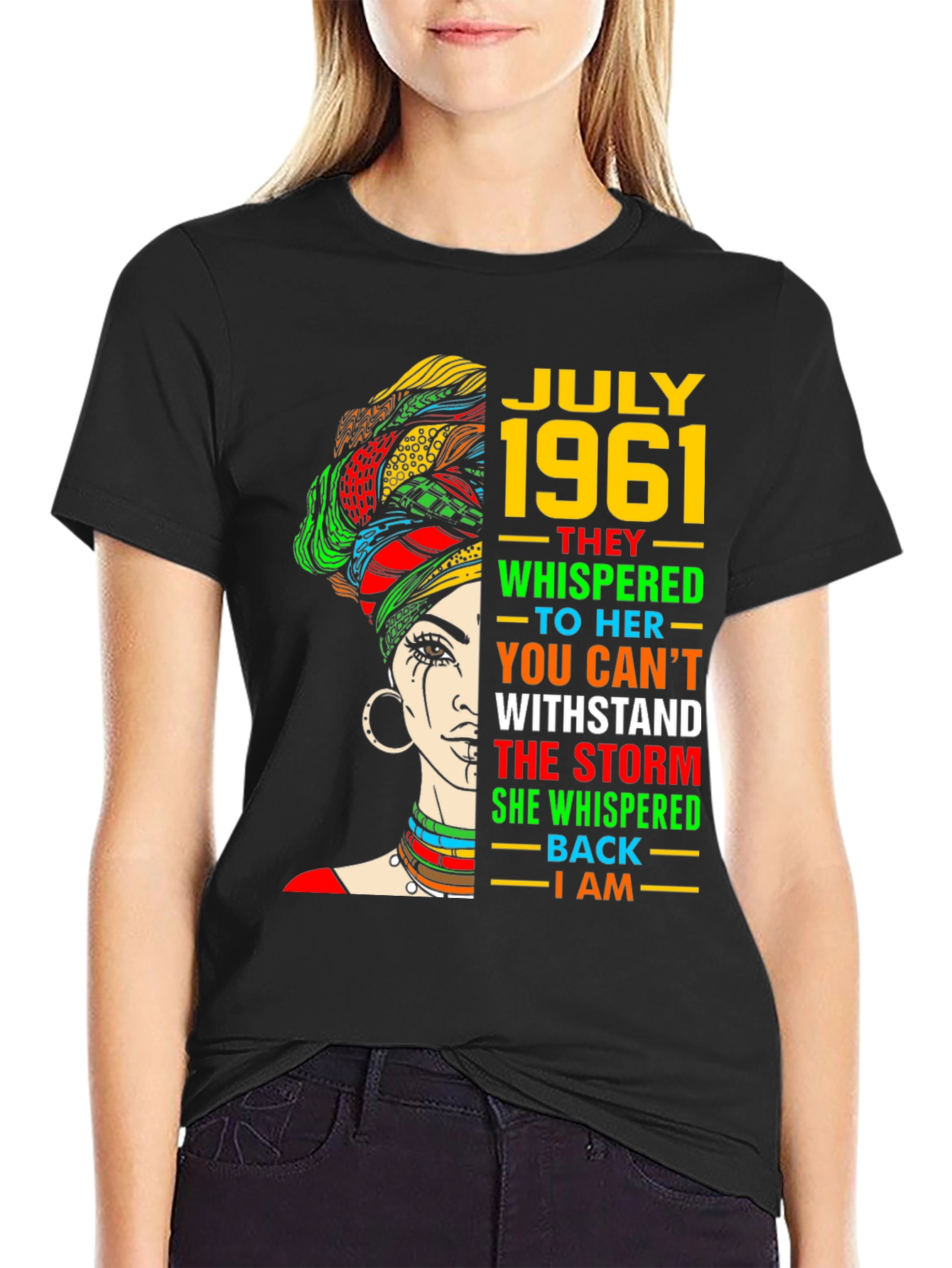 July 1961 Black Woman T-Shirt