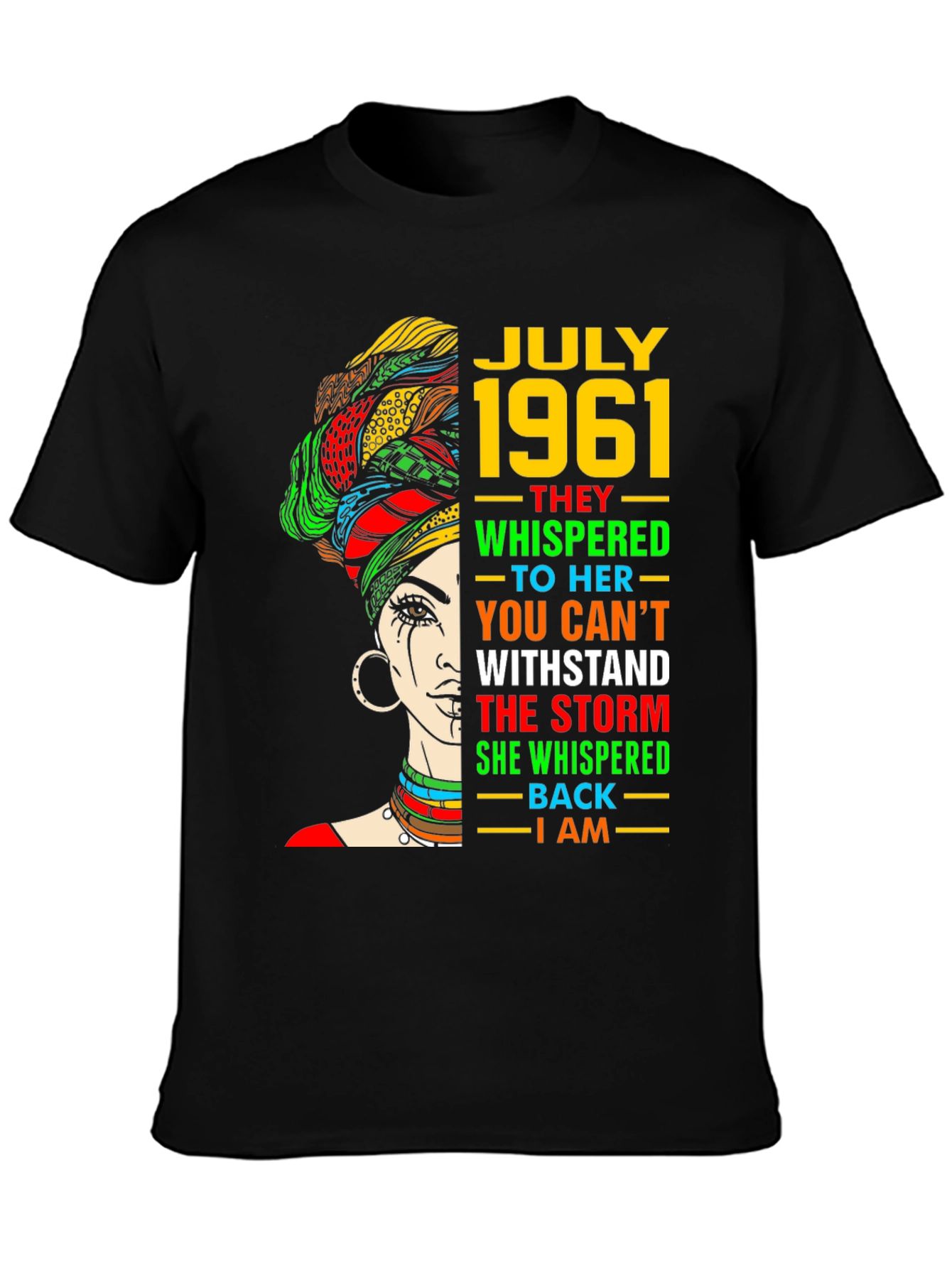 July 1961 Black Woman T-Shirt
