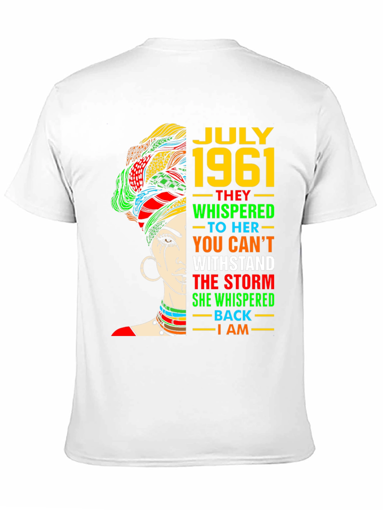 July 1961 Black Woman T-Shirt