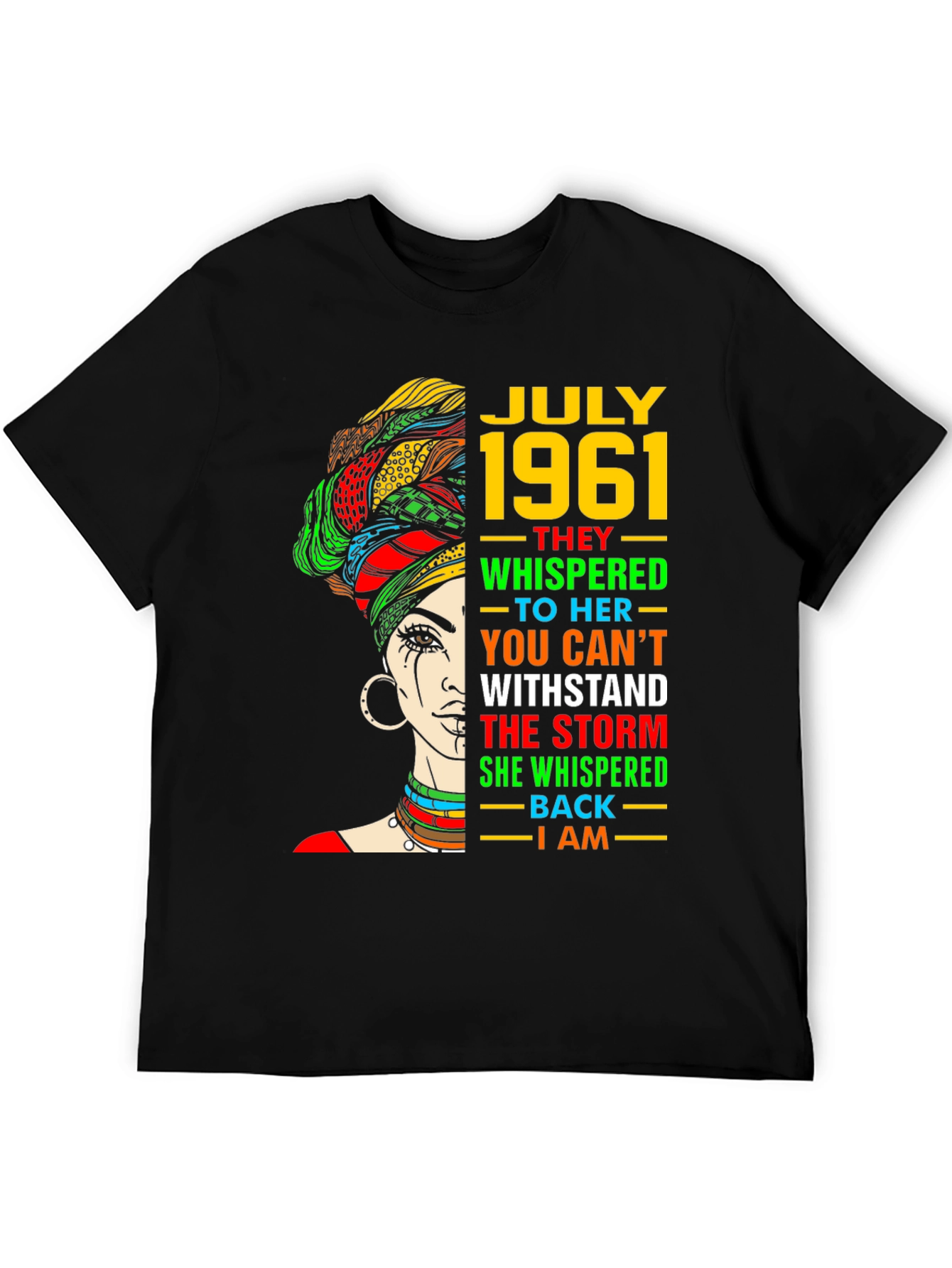 July 1961 Black Woman T-Shirt