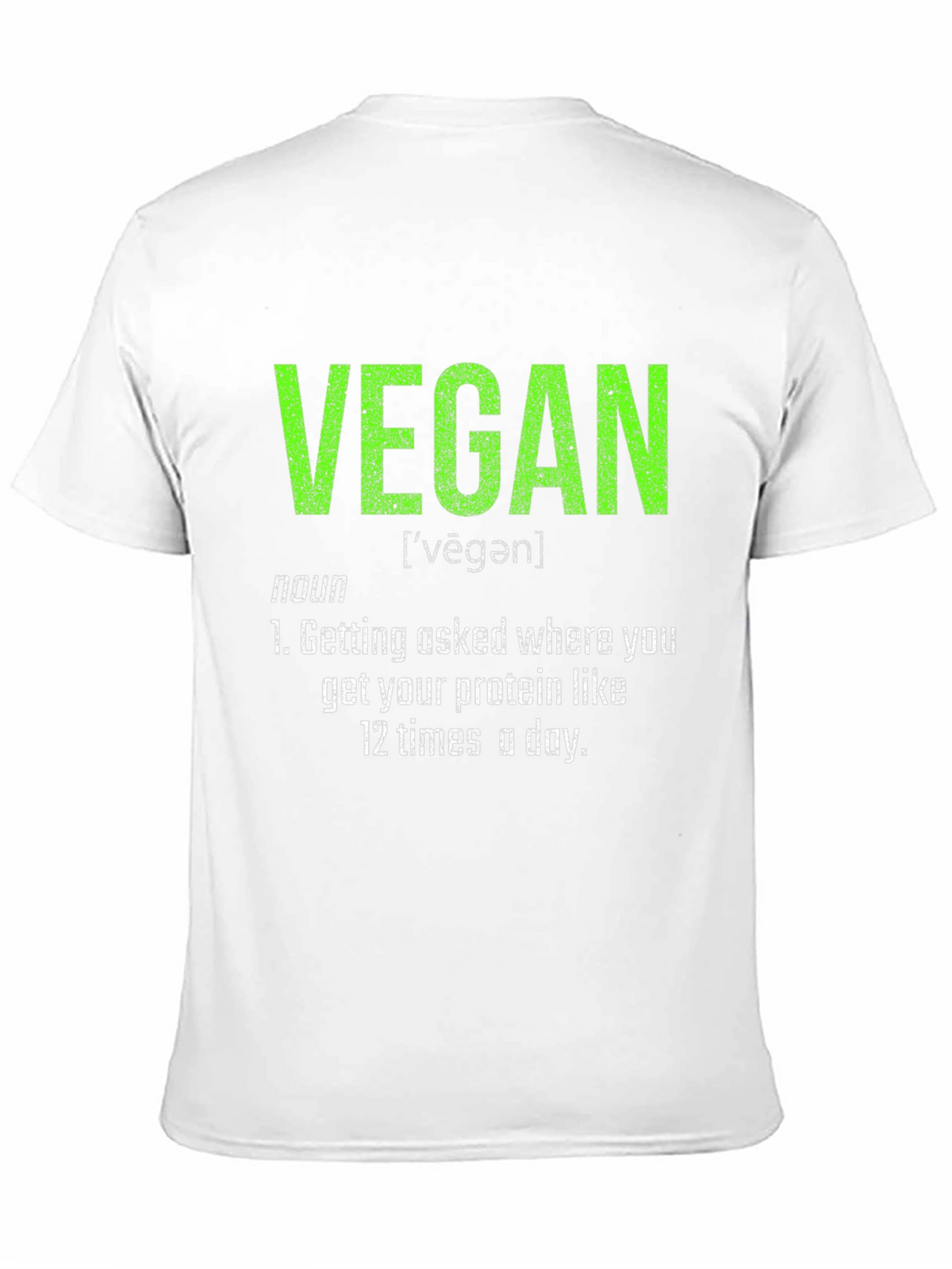 Vegan Definition T-Shirt - Protein Asker