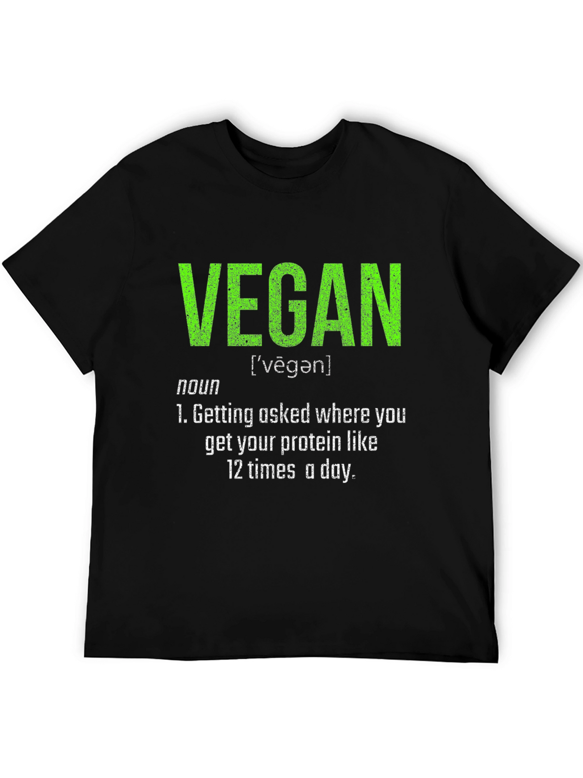 Vegan Definition T-Shirt - Protein Asker
