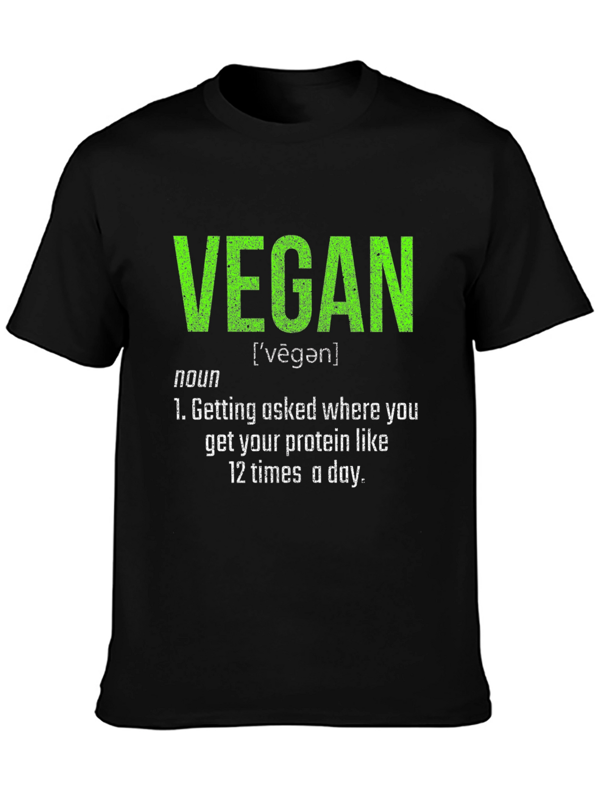Vegan Definition T-Shirt - Protein Asker